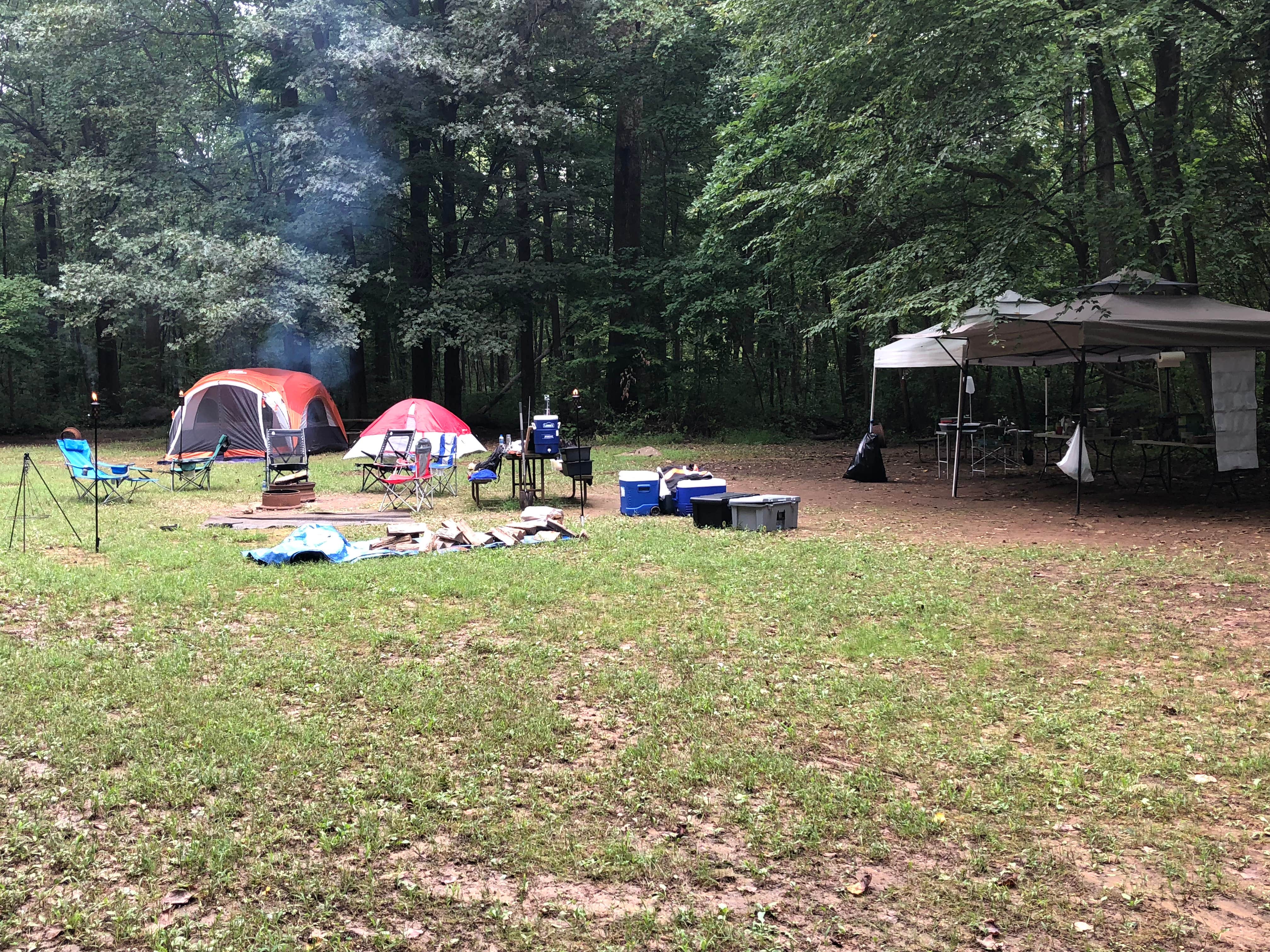 Camper submitted image from Boulder Woods Campground - 2
