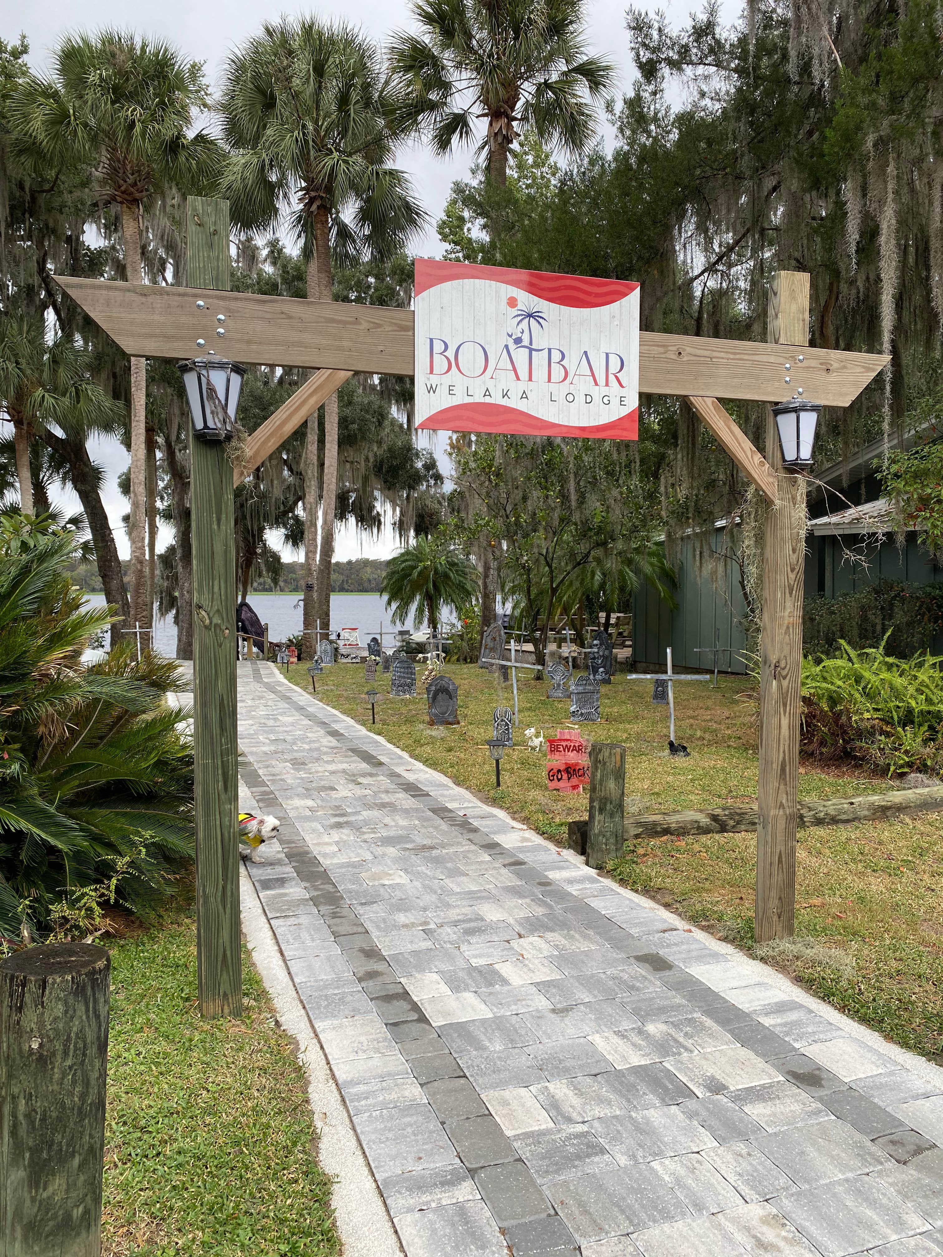Stuart K.'s photo of camping with pets at Welaka Lodge & Resort near Ocala National Forest