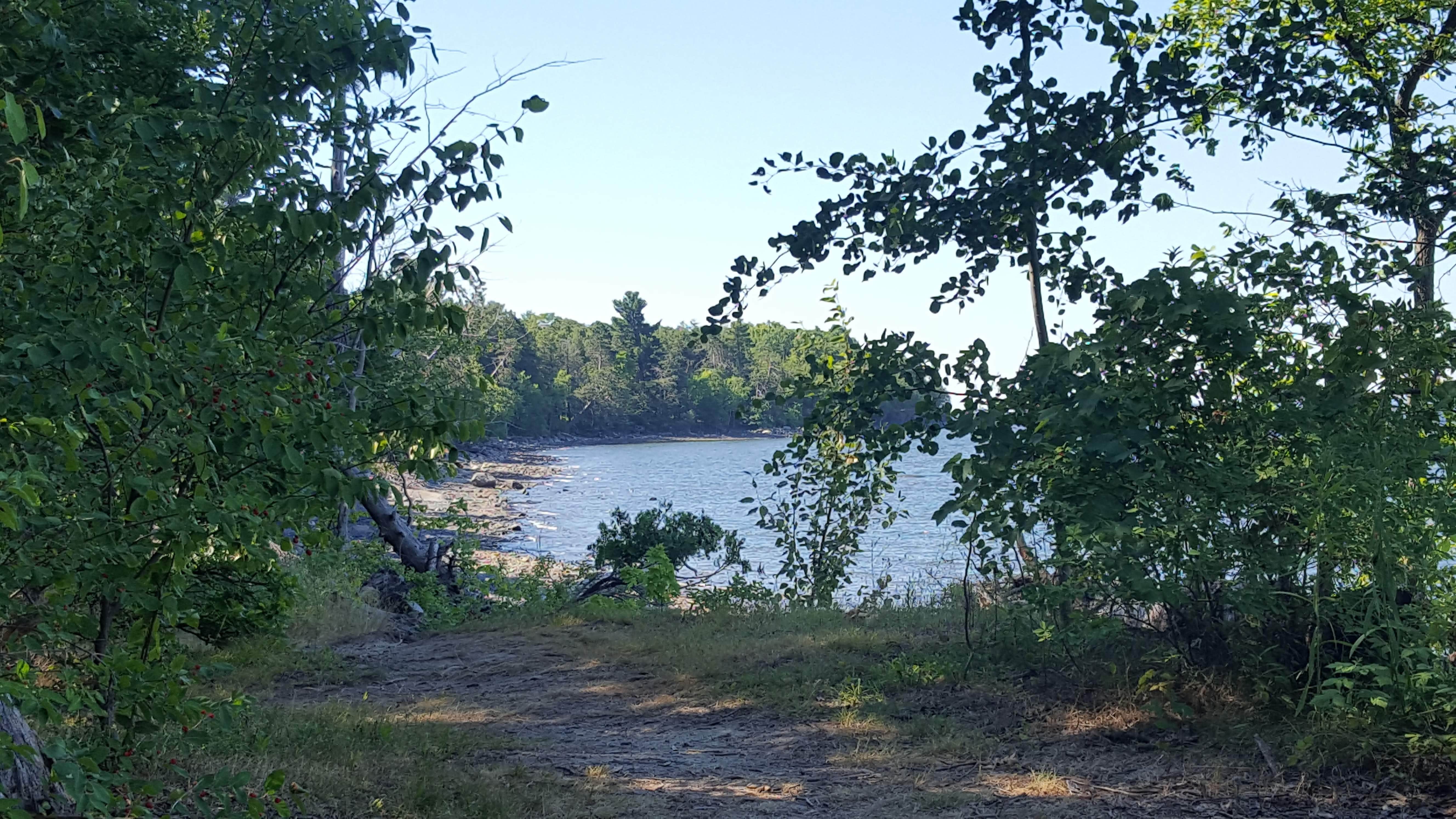 Camper-submitted photo at Woods Island State Park Campground near Swanton, VT