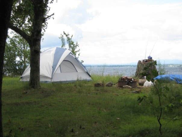 Camper-submitted photo at Woods Island State Park Campground near Swanton, VT