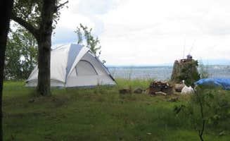 M.A.D. P.'s photo of tent camping at Woods Island State Park Campground near Newport, VT