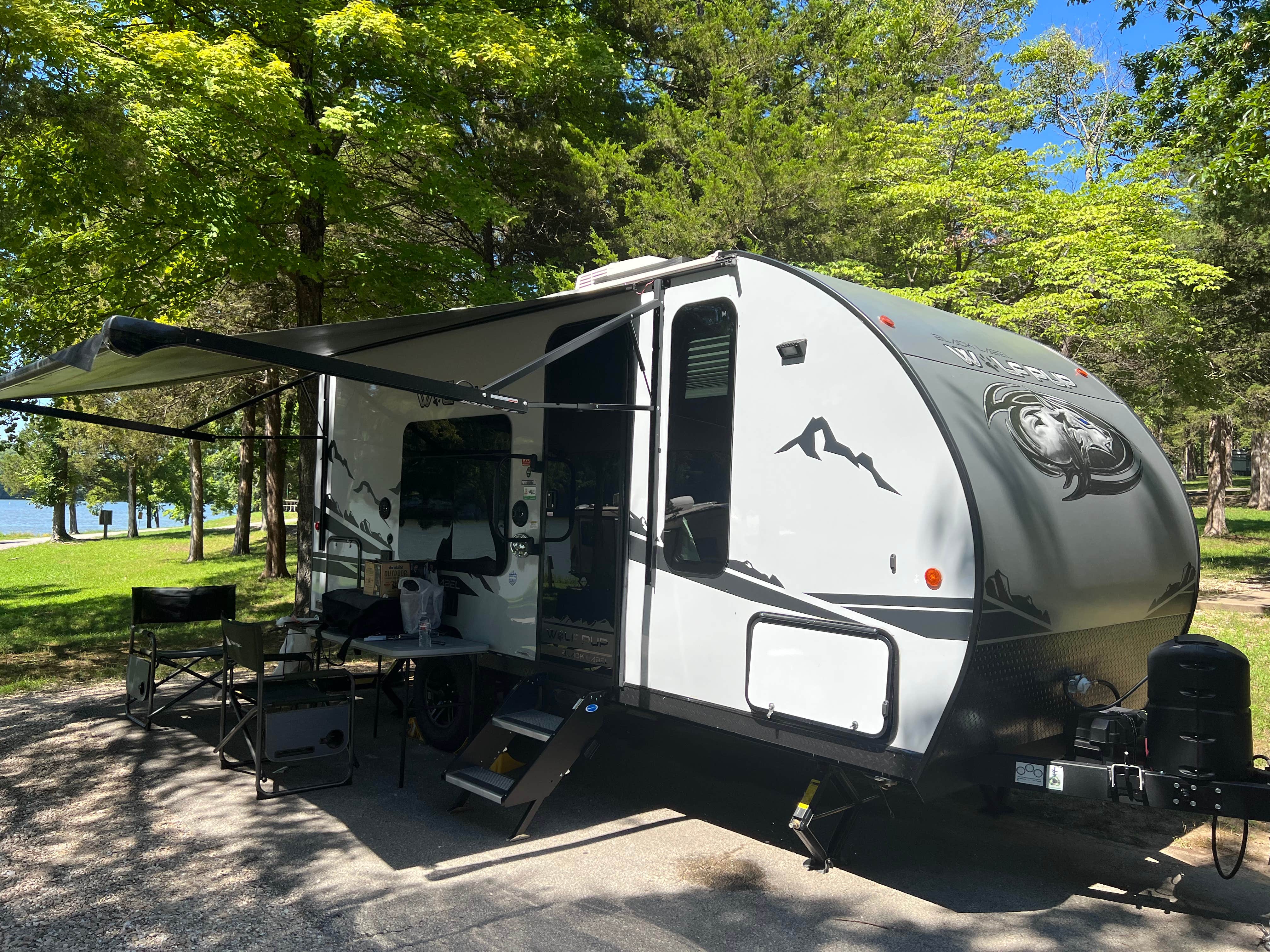 Jeff P.'s photo of rv camping at Lake of the Ozarks State Park Campground near Linn Creek, MO