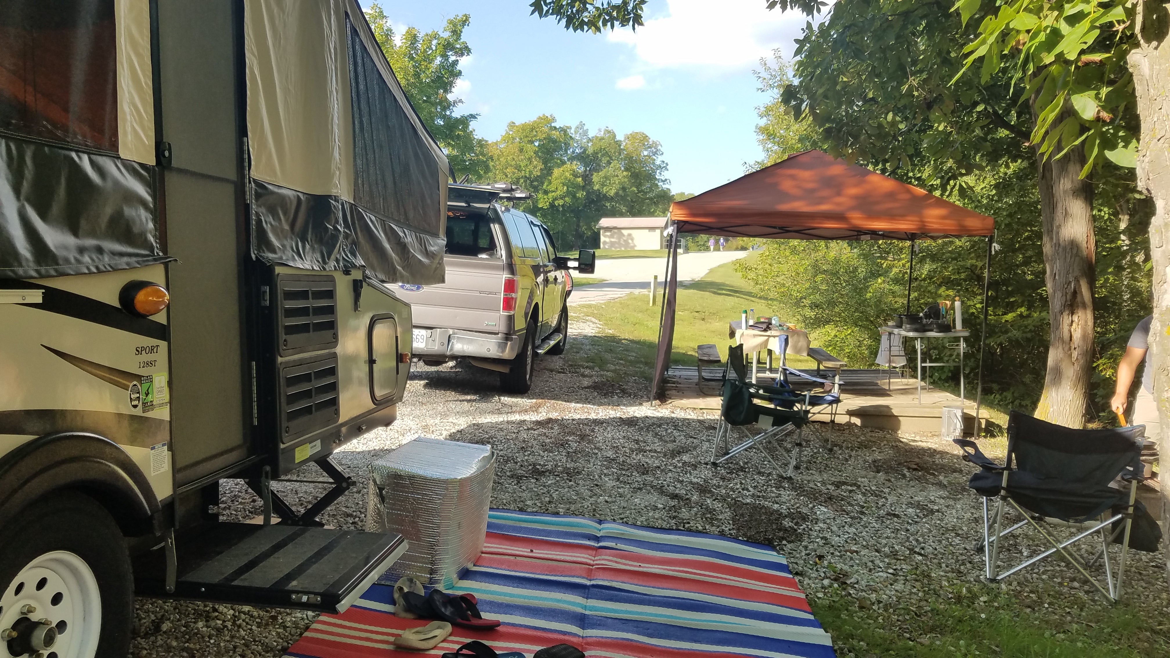 Camper submitted image from Thousand Hills State Park Campground - 4