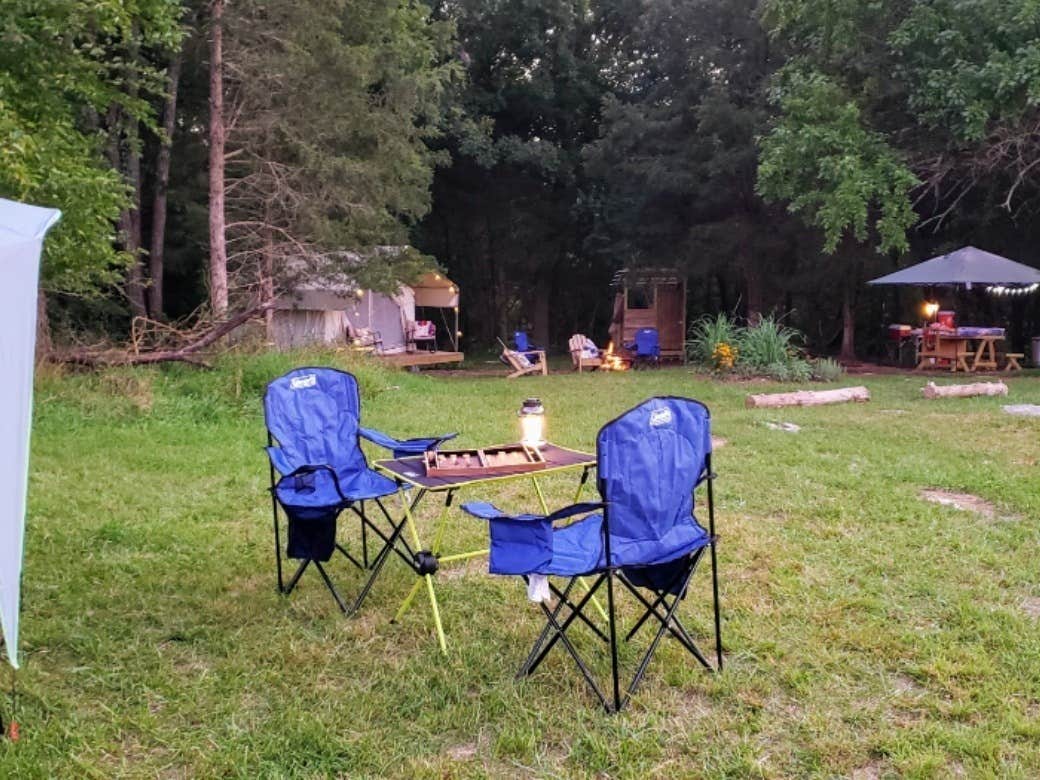 The Dyrt's photo at Tentrr Signature Site - Evensong Farm - Wineberry - Coleman Outfitted Site near Fairplay, MD