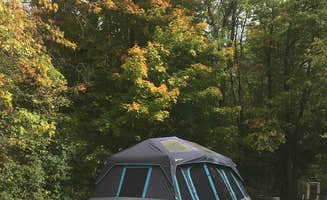 Deanna J.'s photo at White Fox Campground — Myre-Big Island State Park near Britt, IA