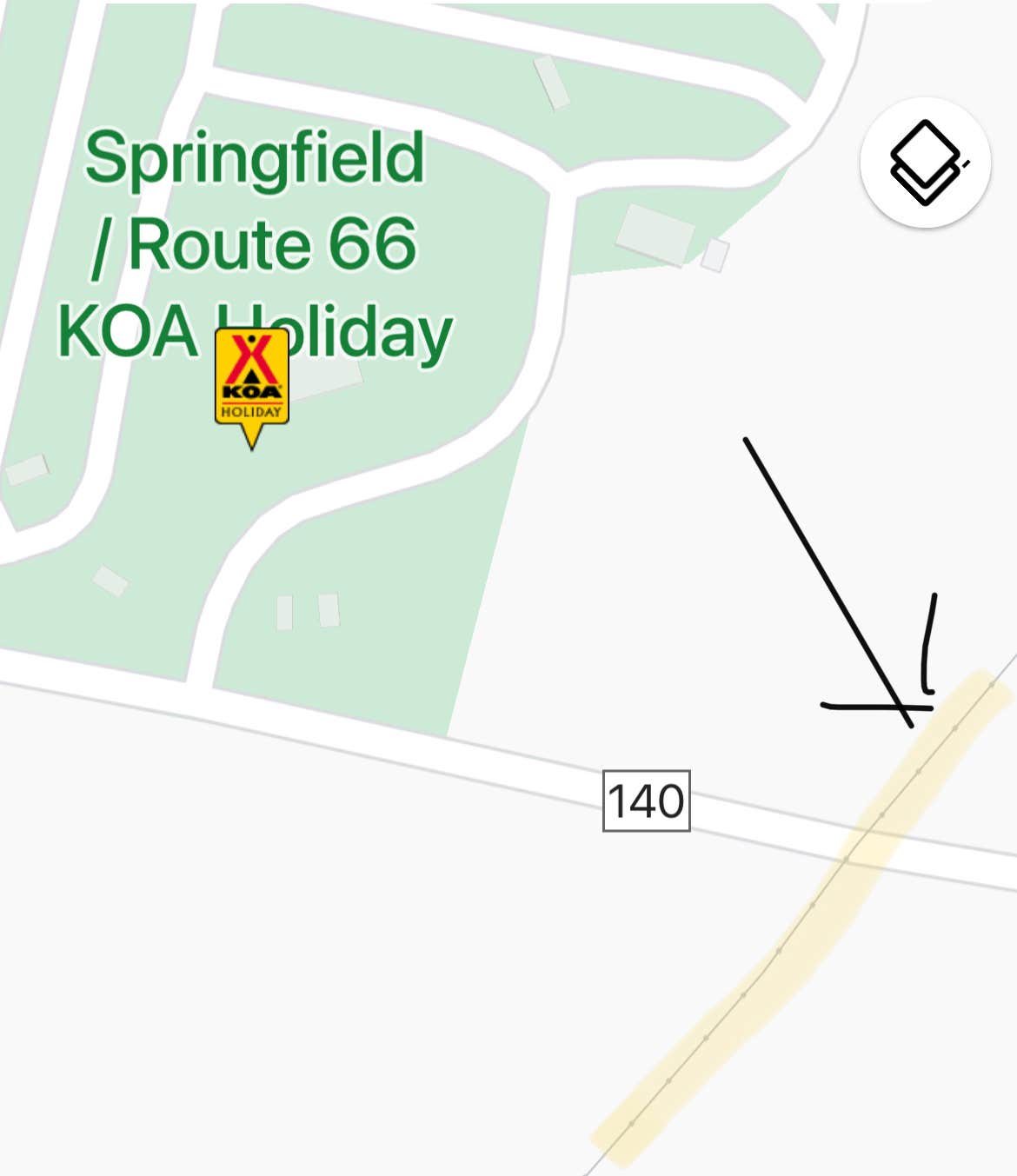 Camper submitted image from Springfield - Route 66 KOA - 4