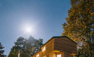 Dustin A.'s photo of a cabin at Umpqua's Last Resort & Oregon Mountain Guides near Crater Lake National Park