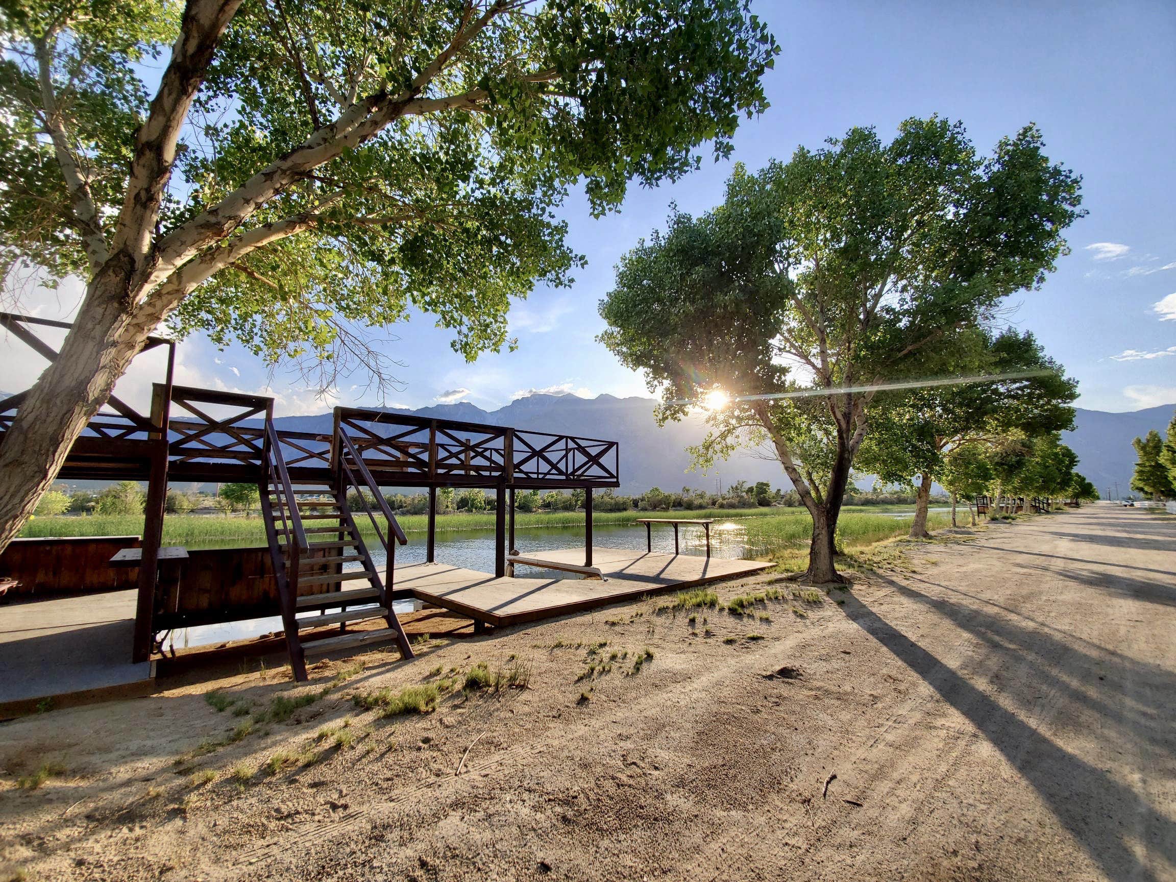 Camper-submitted photo at Lake Olancha RV Park & Campground / Westside of Death Valley near Sequoia & Kings Canyon National Parks