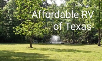 Camping near Double Lake NF Campground: Affordable RV of Texas , Cleveland, Texas