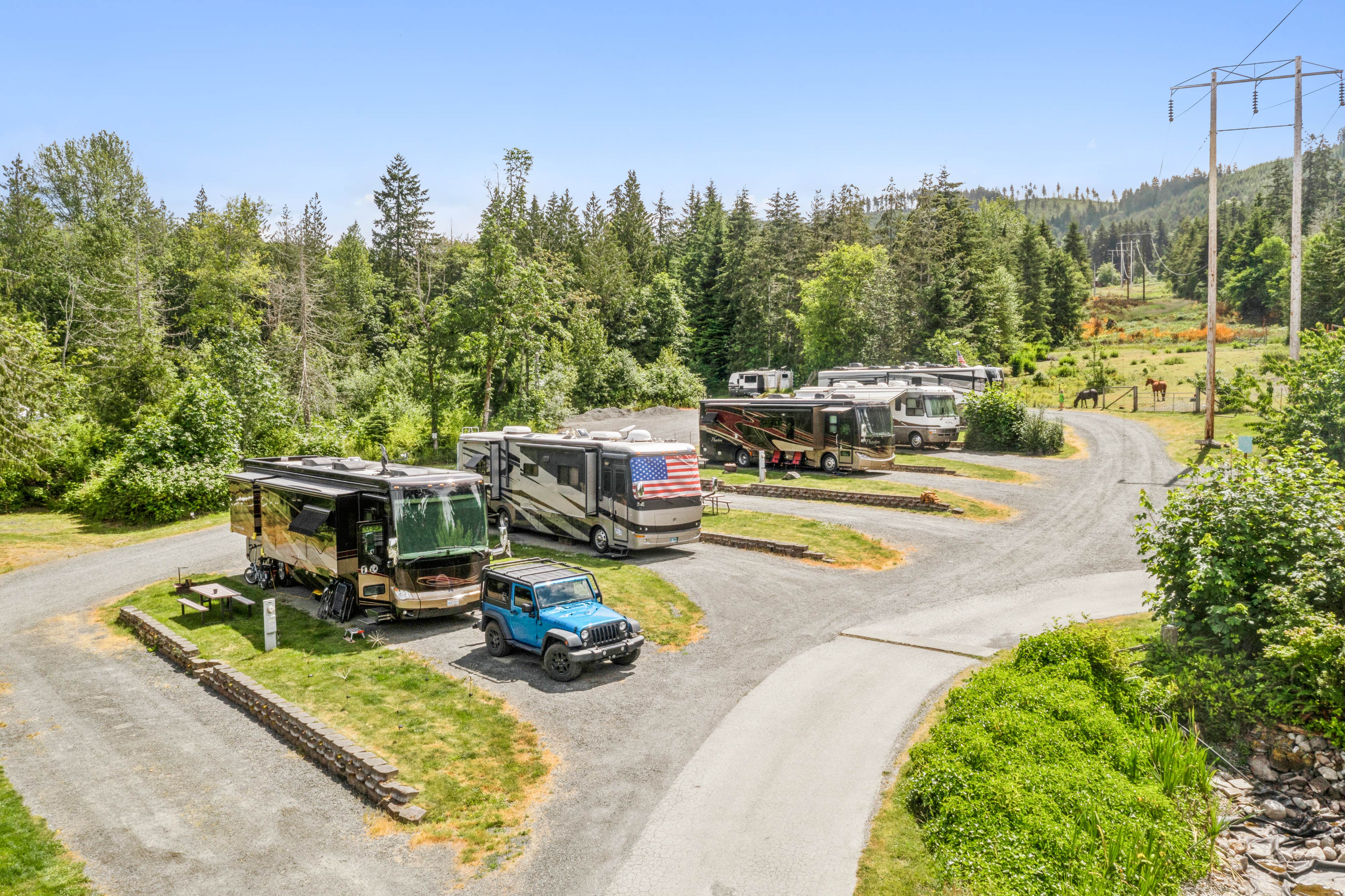 Camper-submitted photo at Elwha Dam RV Park in Washington