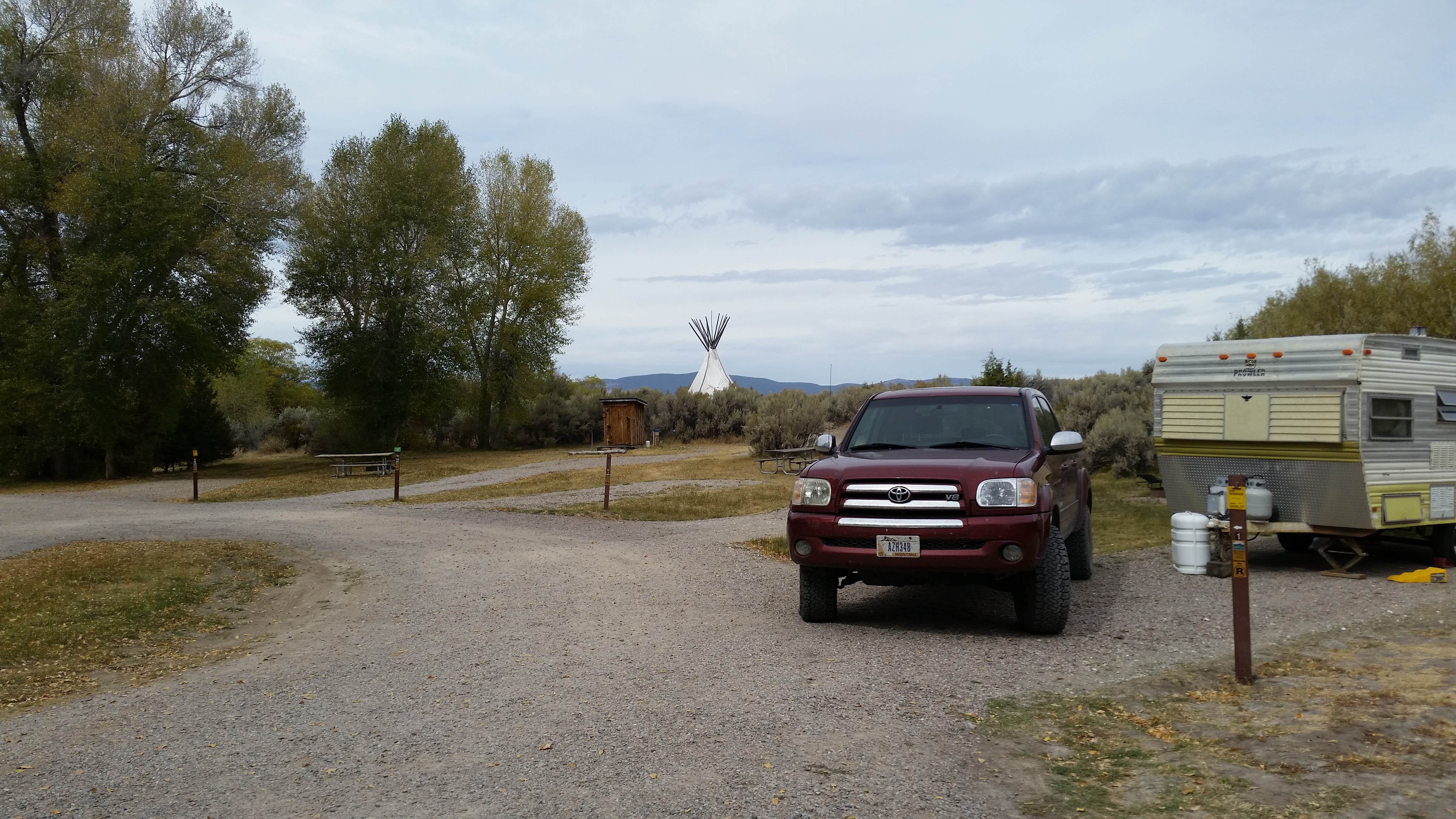 Dexter I.'s photo of rv camping at Vigilante Campground — Bannack State Park near Carmen, ID