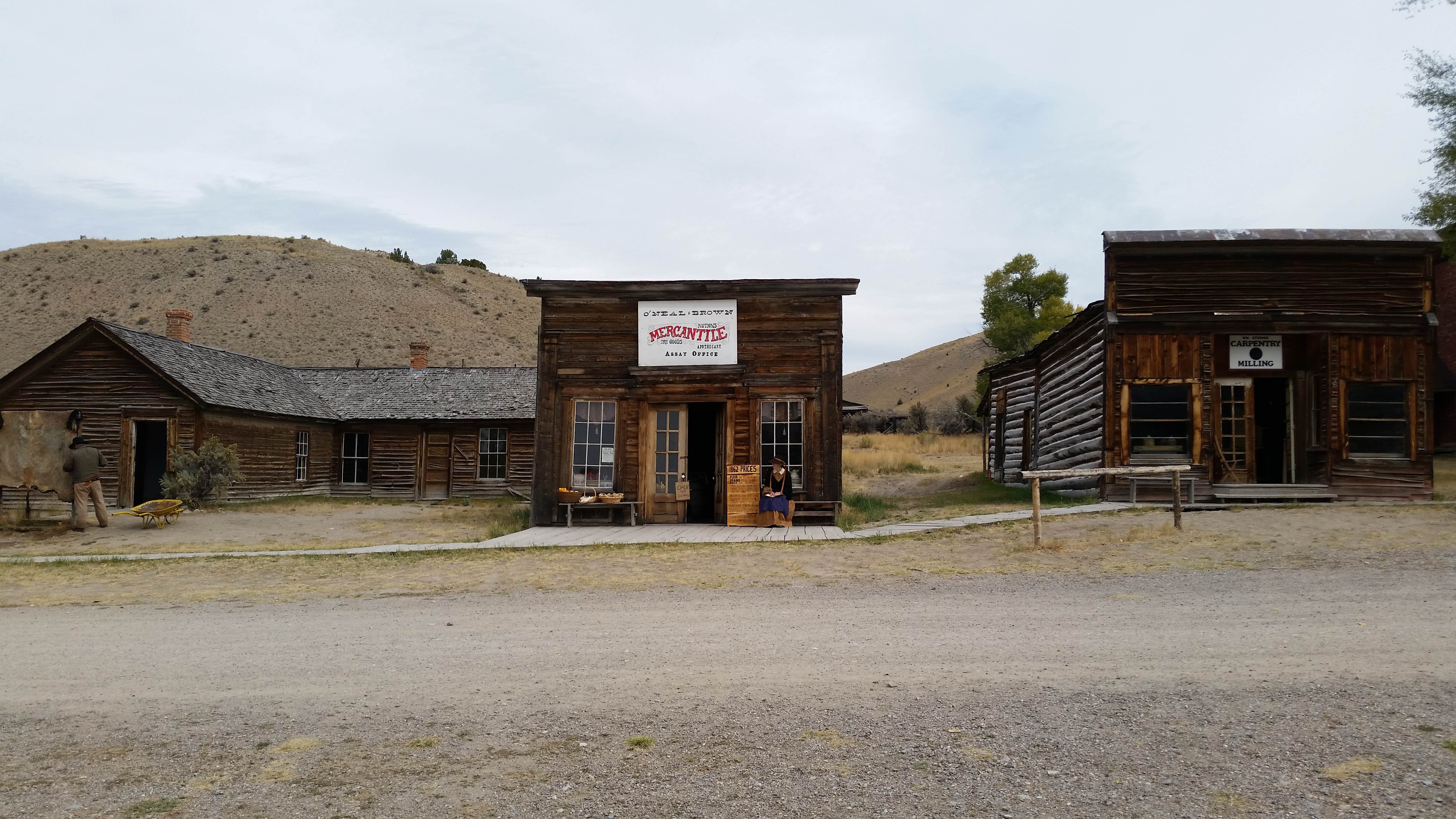Camper-submitted photo at Road Agent Campground — Bannack State Park near Polaris, MT