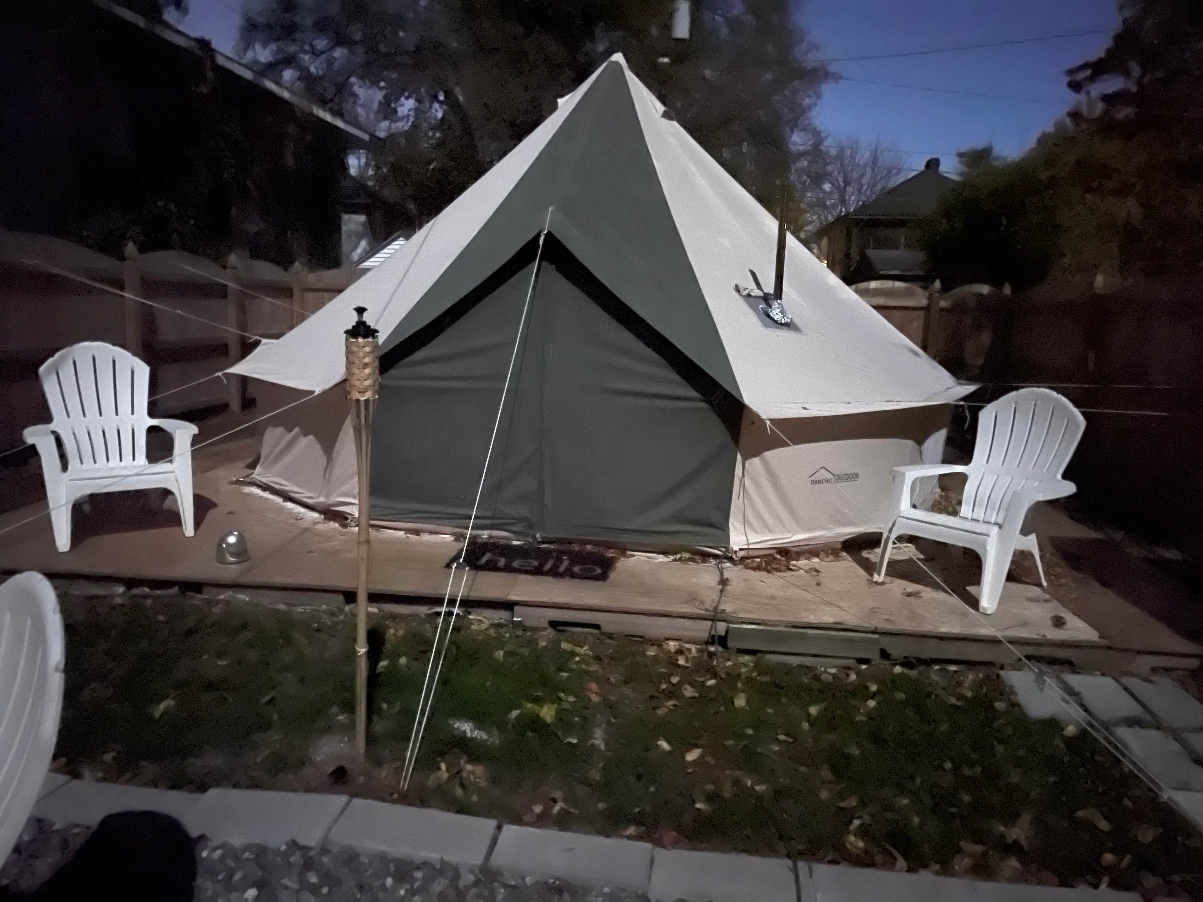 Camper-submitted photo at Glamp @ The Experience near Broad Run, VA