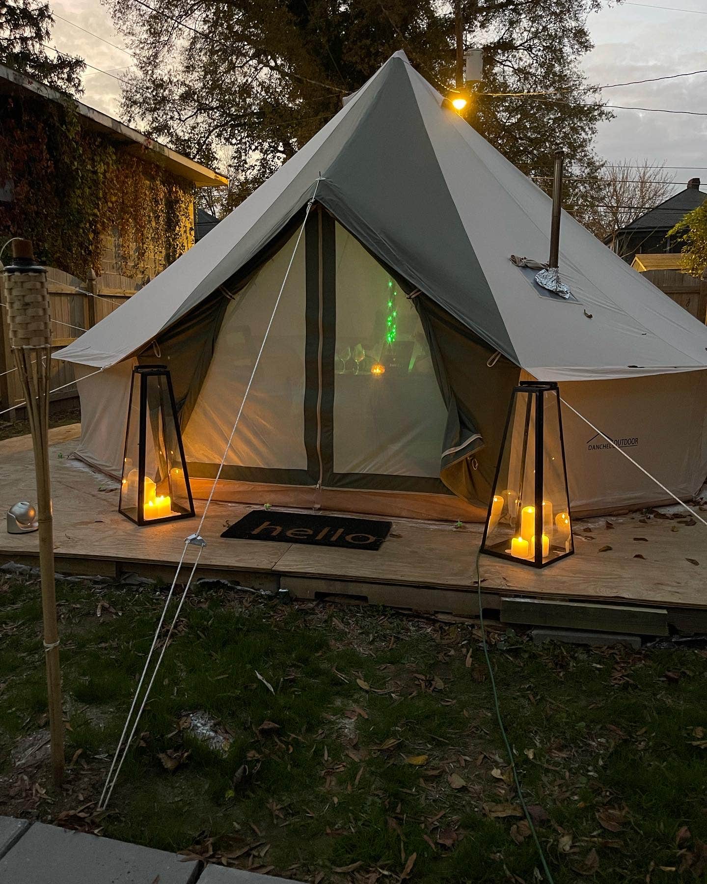 Camper-submitted photo at Glamp @ The Experience near Broad Run, VA