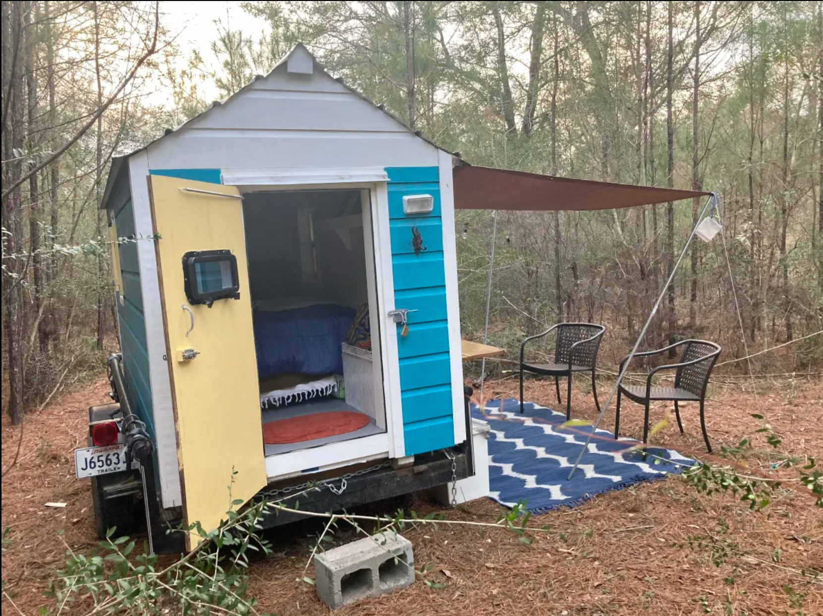 Camper-submitted photo at All You Need Institute - Yurt & Micro Cabin near Petal, MS