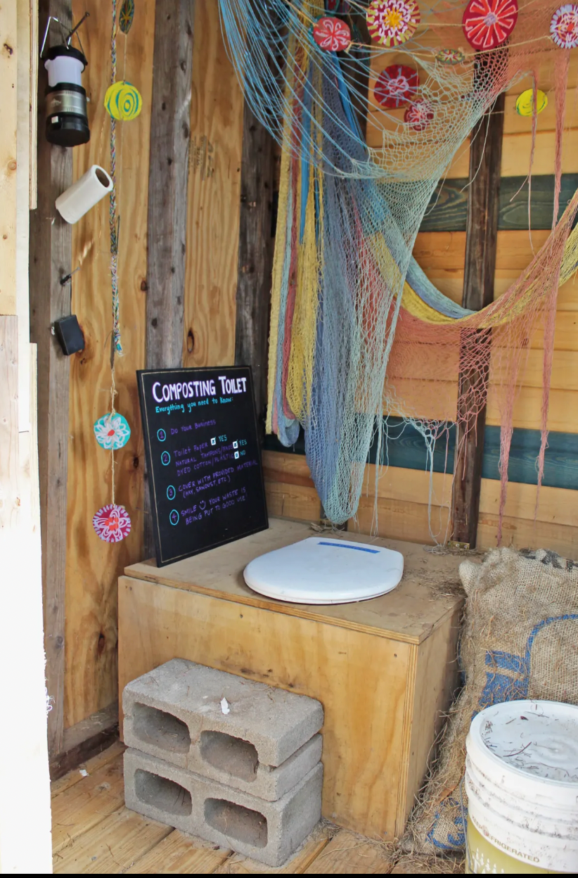 Camper-submitted photo at All You Need Institute - Yurt & Micro Cabin near Petal, MS