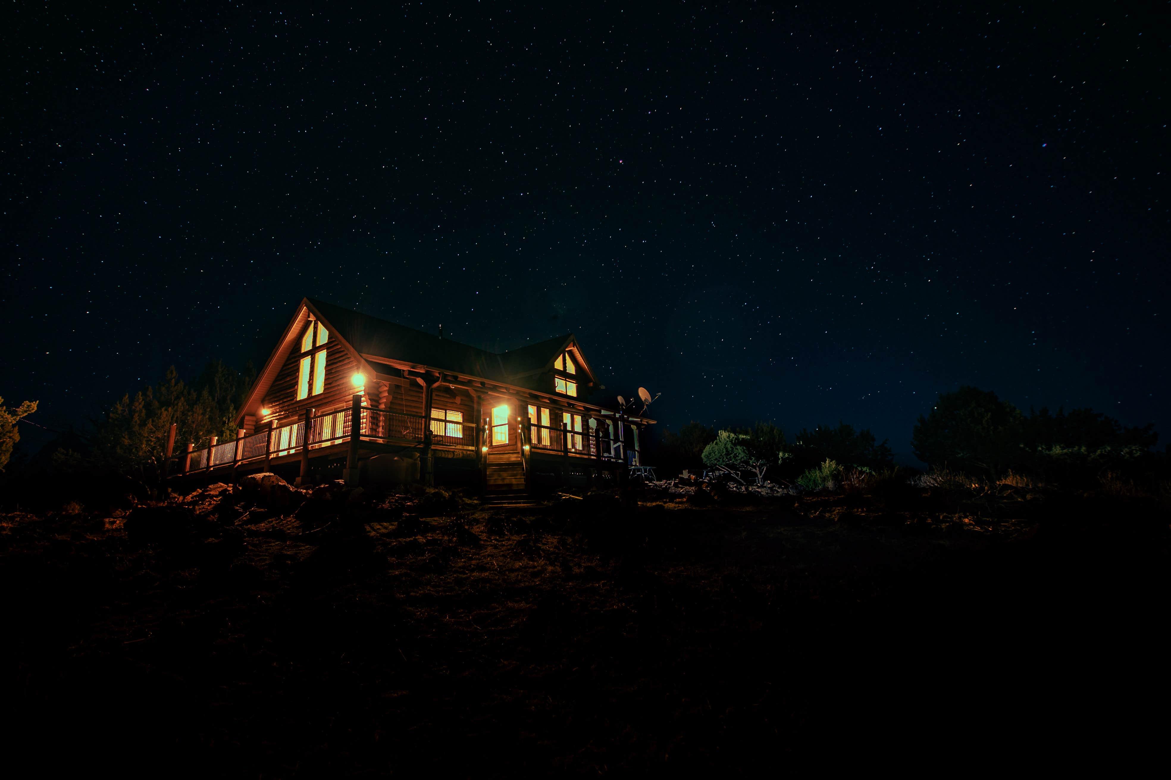 Camp Picacho L.'s photo of a cabin at Beautiful Log Cabin in Northern Arizona: The Perfect Retreat near Prescott, AZ