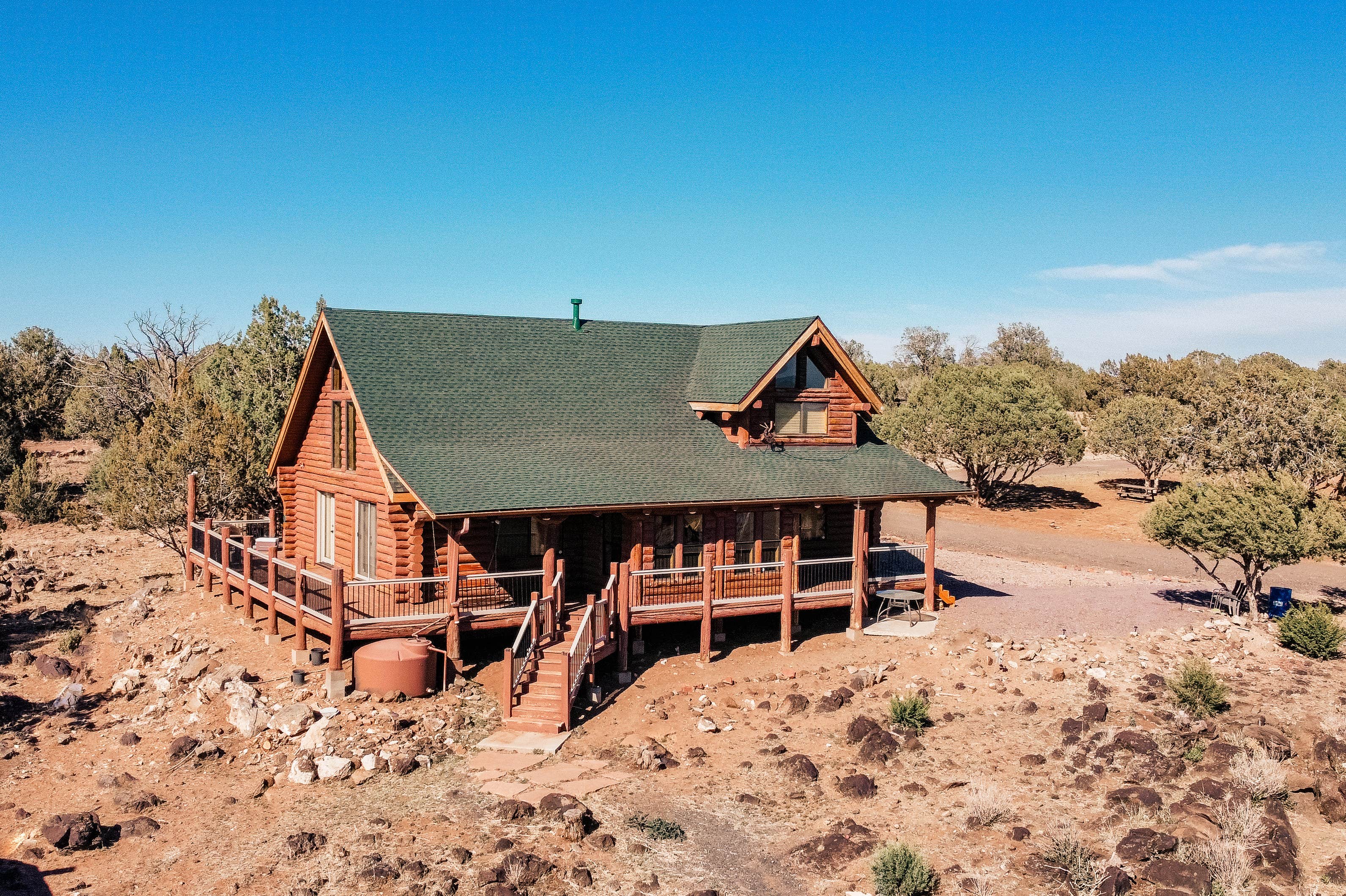 Camping near B-Rad Ranch: Beautiful Log Cabin in Northern Arizona: The Perfect Retreat, Seligman, Arizona