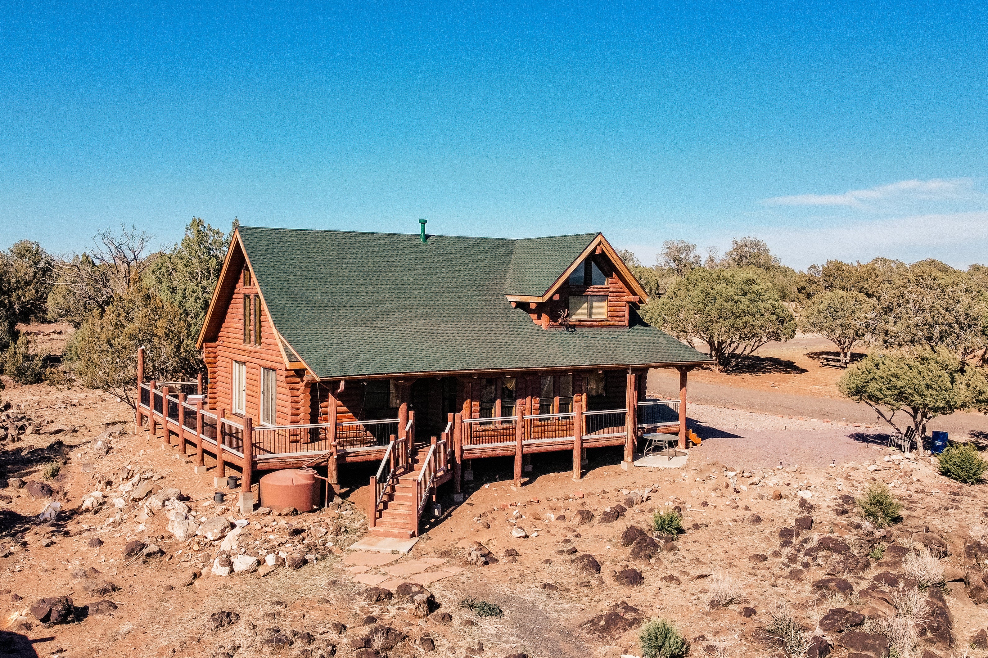 Camper submitted image from Beautiful Log Cabin in Northern Arizona: The Perfect Retreat - 1