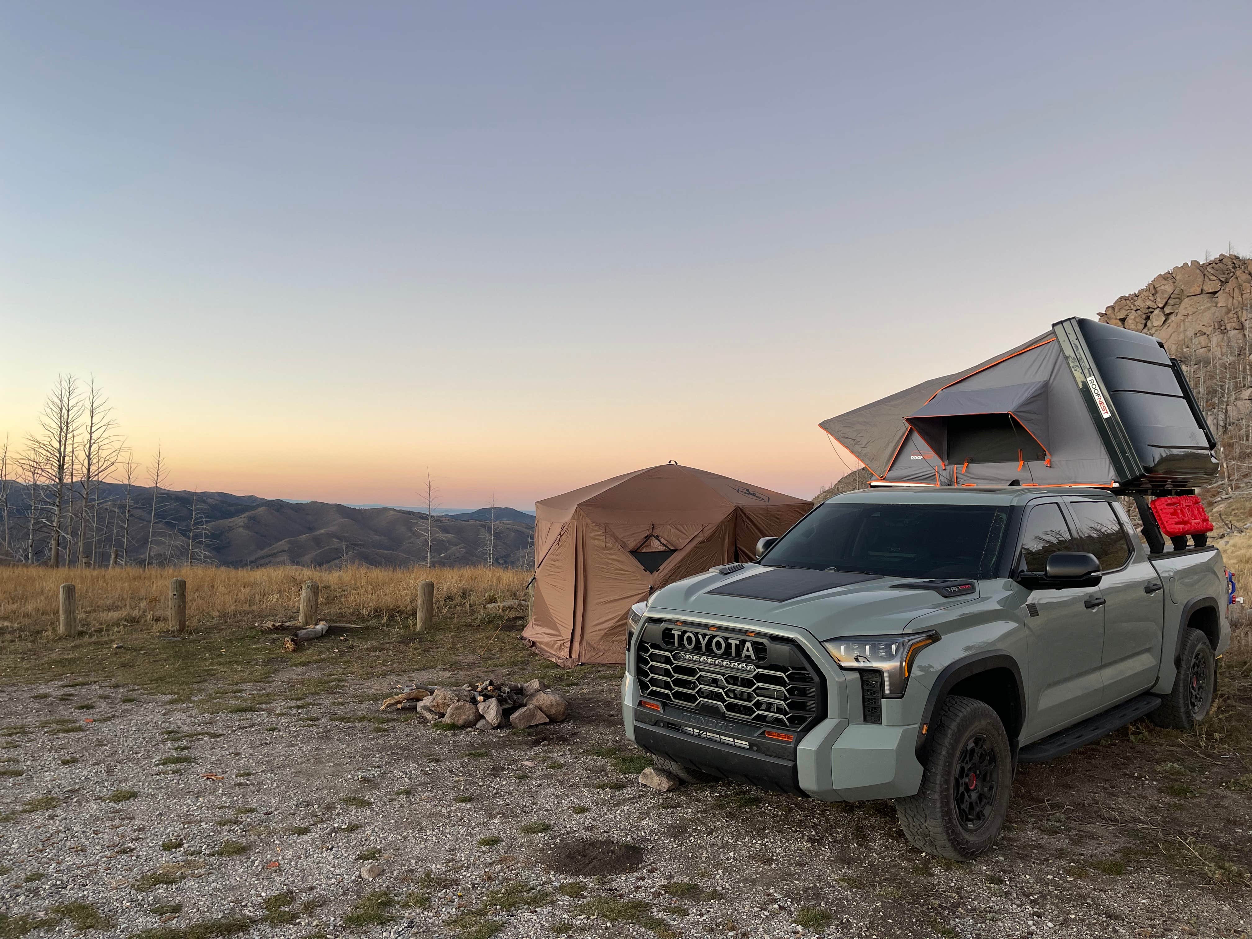 Noah K.'s photo of tent camping at Monjeau Campground near Alamogordo, NM