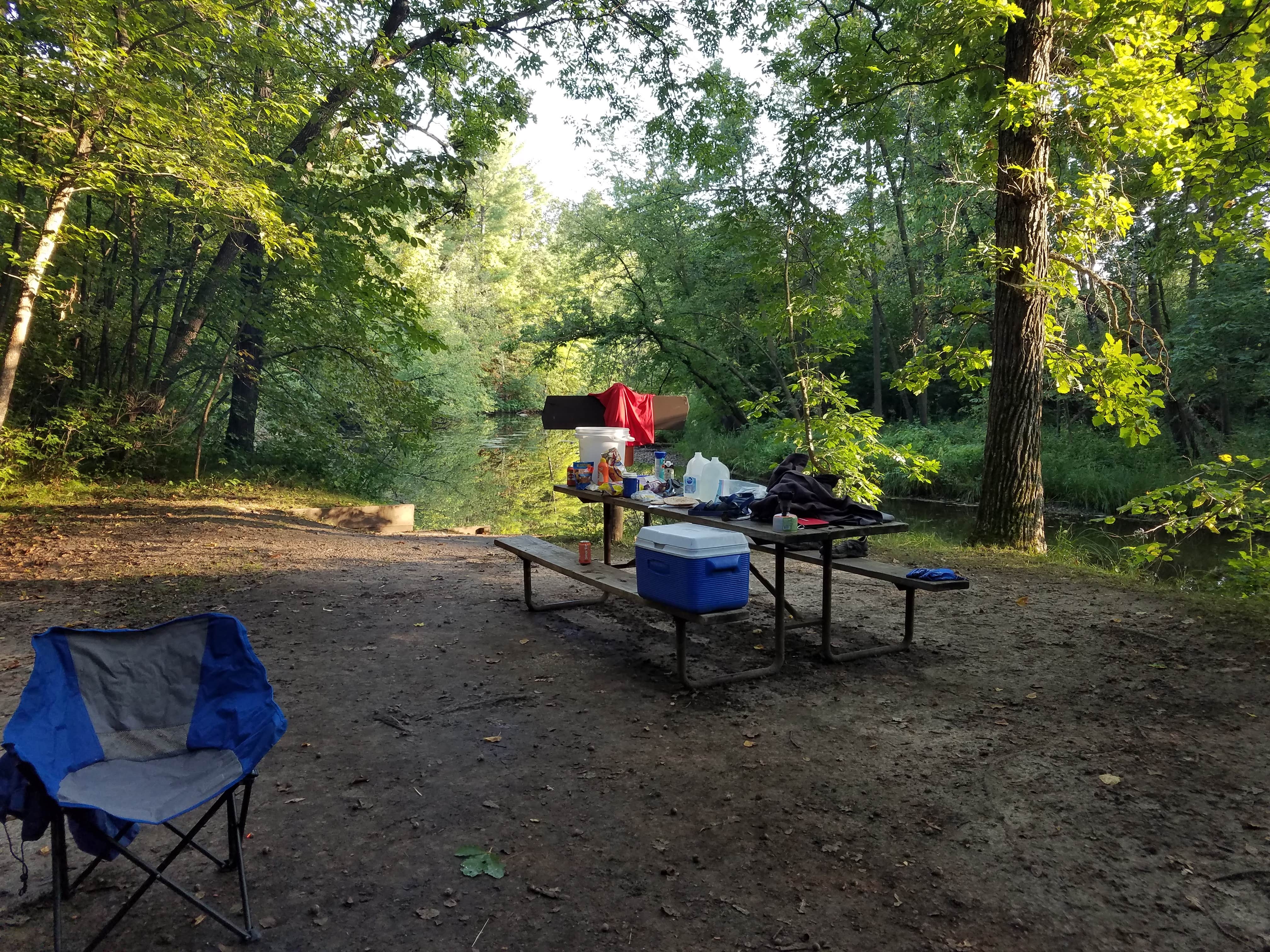 Amy G.'s photo at Charles A. Lindbergh State Park Campground near North Shore, MN