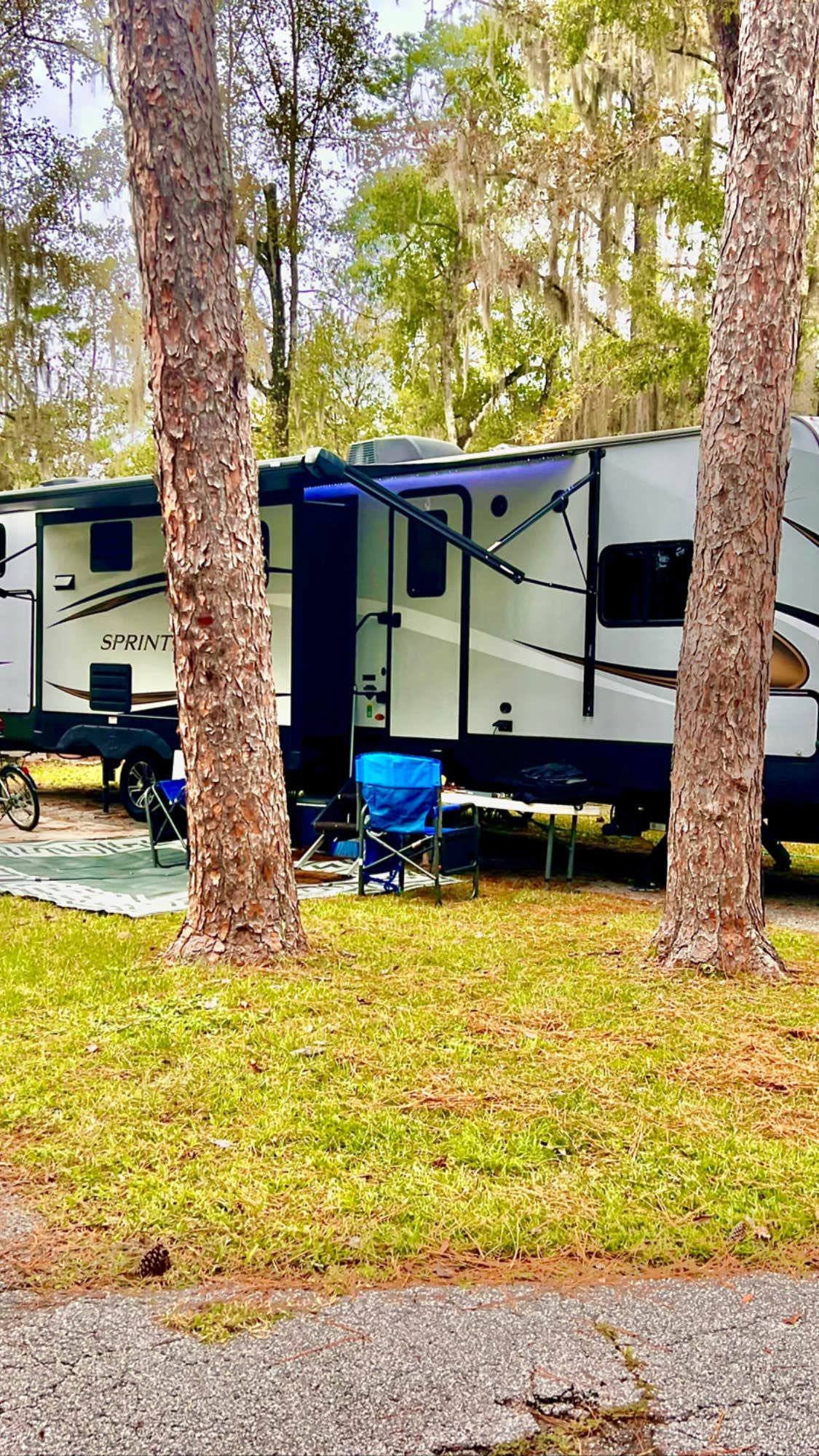 Derick B.'s photo of rv camping at Encore Clover Leaf Forest RV Resort near Lake Panasoffkee, FL
