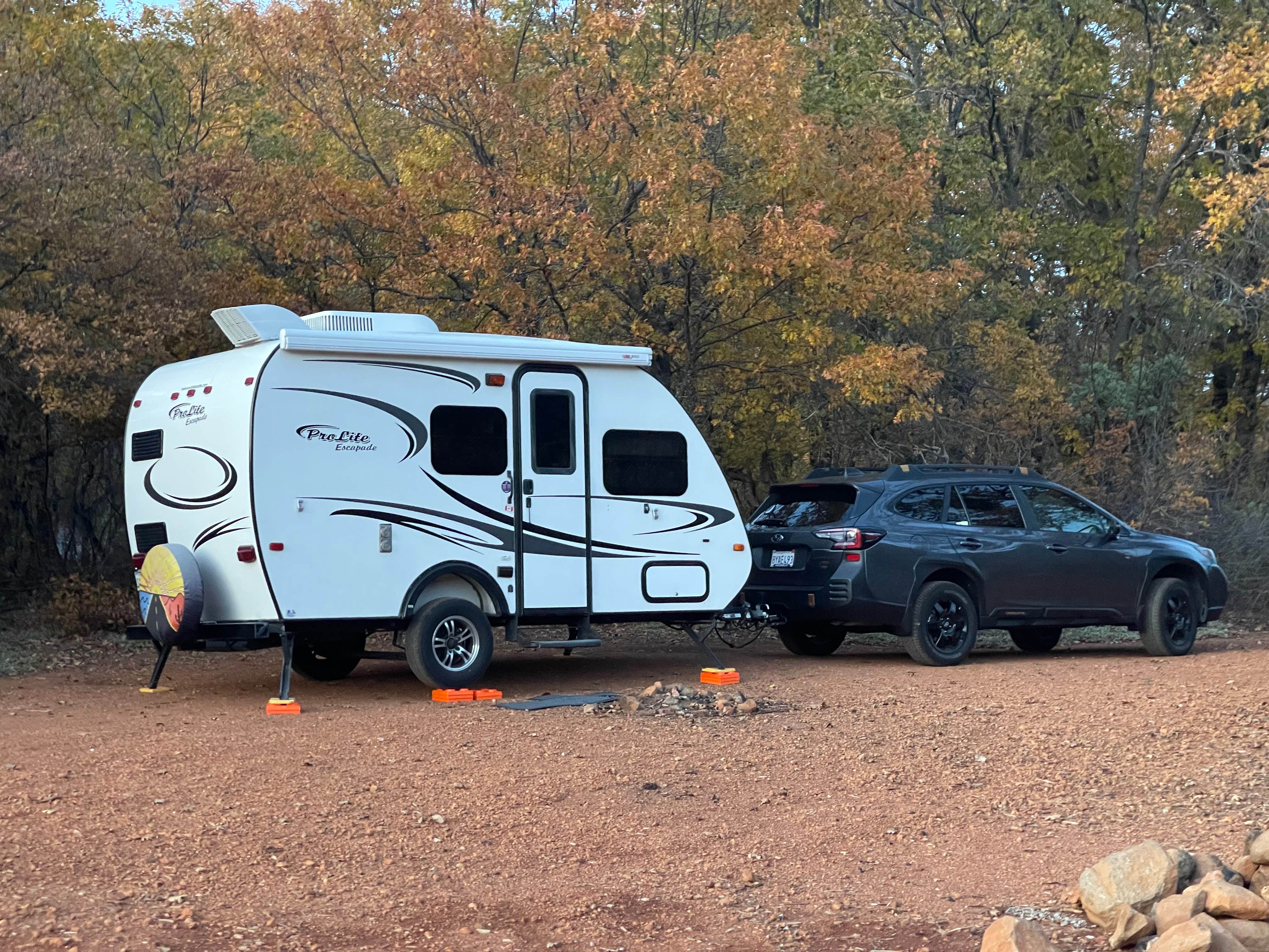 Dan M.'s photo of rv camping at Beehive Point Shoreline Campground near Sugarloaf, CA