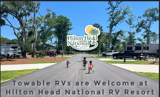 Camping near Point South KOA: Hilton Head National RV Resort , Hilton Head Island, South Carolina