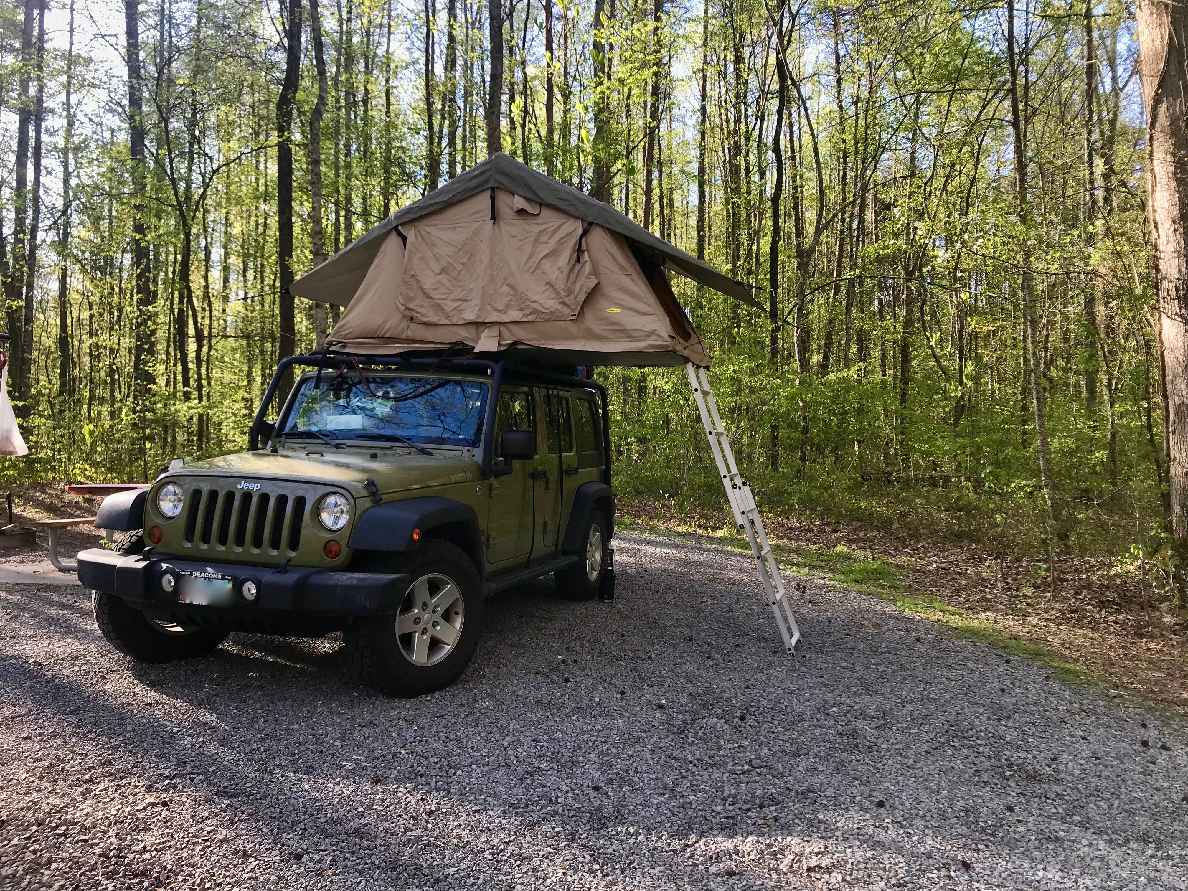 Sarah N.'s photo of rv camping at Foster Falls Campground — South Cumberland State Park near Monteagle, TN