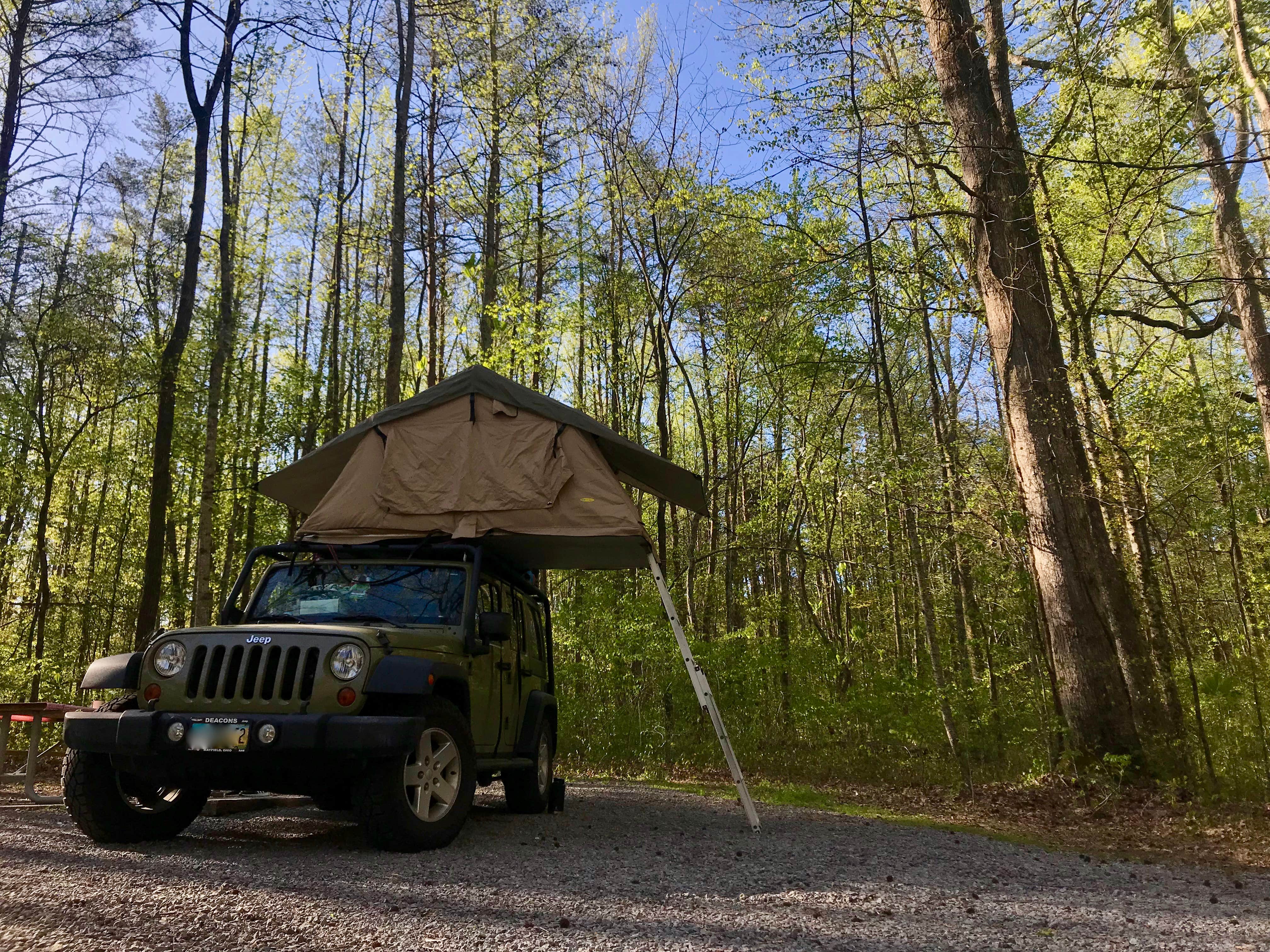 Sarah N.'s photo at Foster Falls Campground — South Cumberland State Park near Sherwood, TN