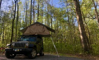 Sarah N.'s photo at Foster Falls Campground — South Cumberland State Park near Monteagle, TN