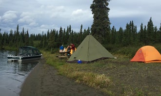 Camping near Fielding Lake State Recreation Site: Paxson Lake Campground, Gakona, Alaska