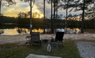 Chonnie T.'s photo of camping with pets at Lake Jasper RV Park near Bluffton, SC