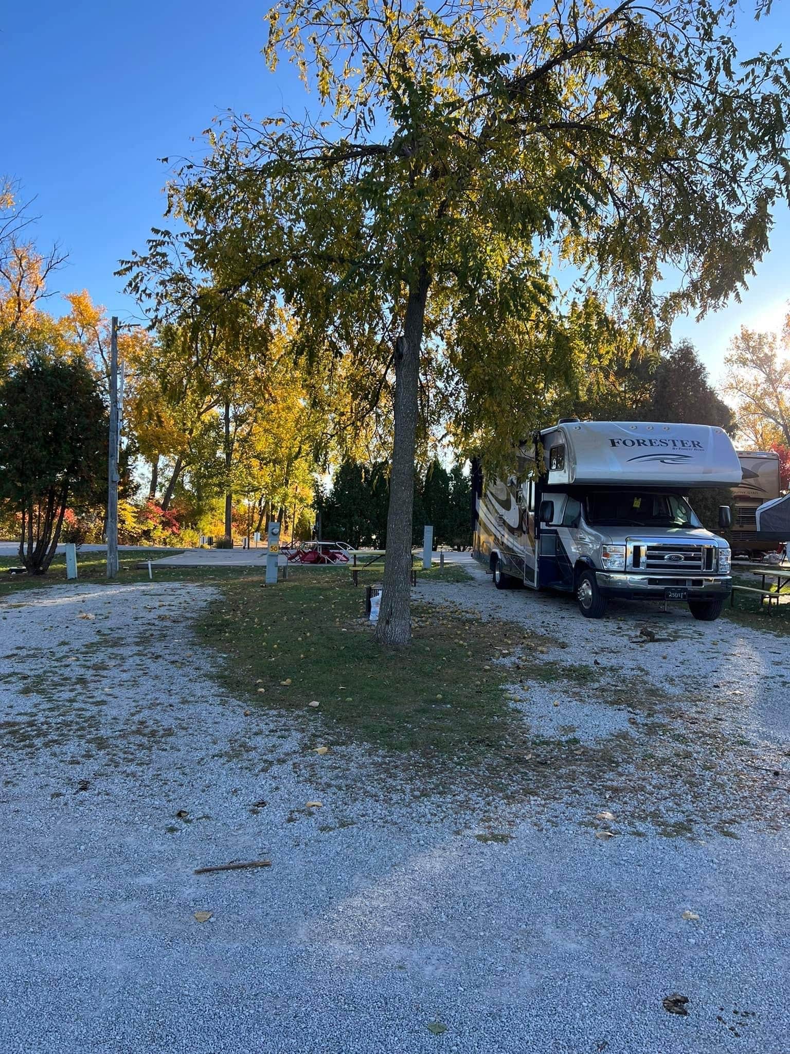 bob G.'s photo of rv camping at Camelot Campground Quad Cities USA near Rock Island, IL