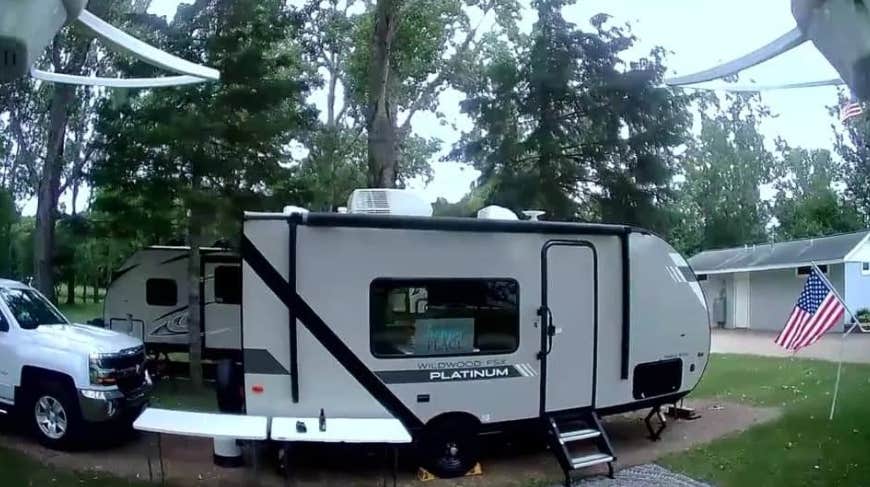 Tori K.'s photo of rv camping at Camp S'more Campground near Garfield, MN