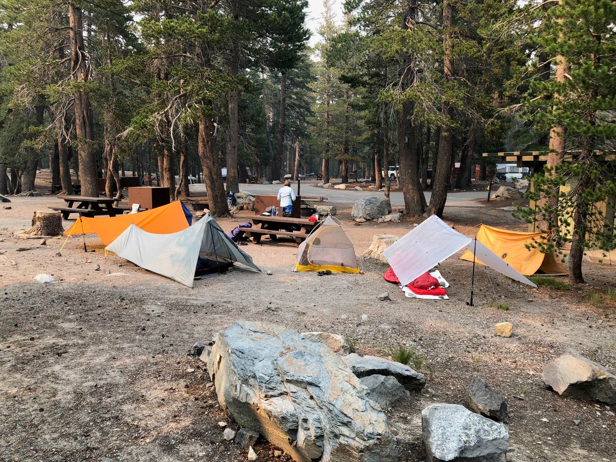 Steph H.'s photo at Lake Mary Campground near Devils Postpile National Monument