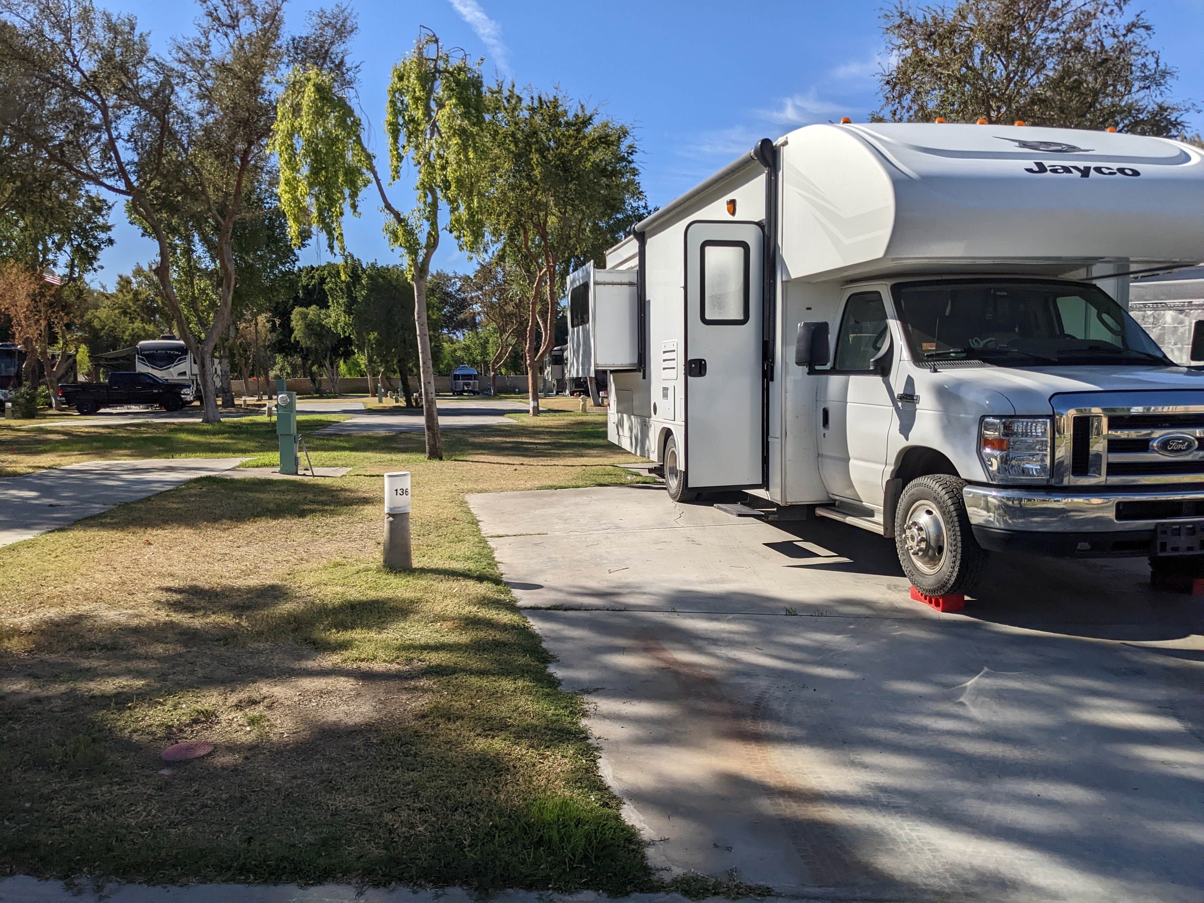 Camper-submitted photo at Emerald Desert RV Resort near Palm Springs, CA