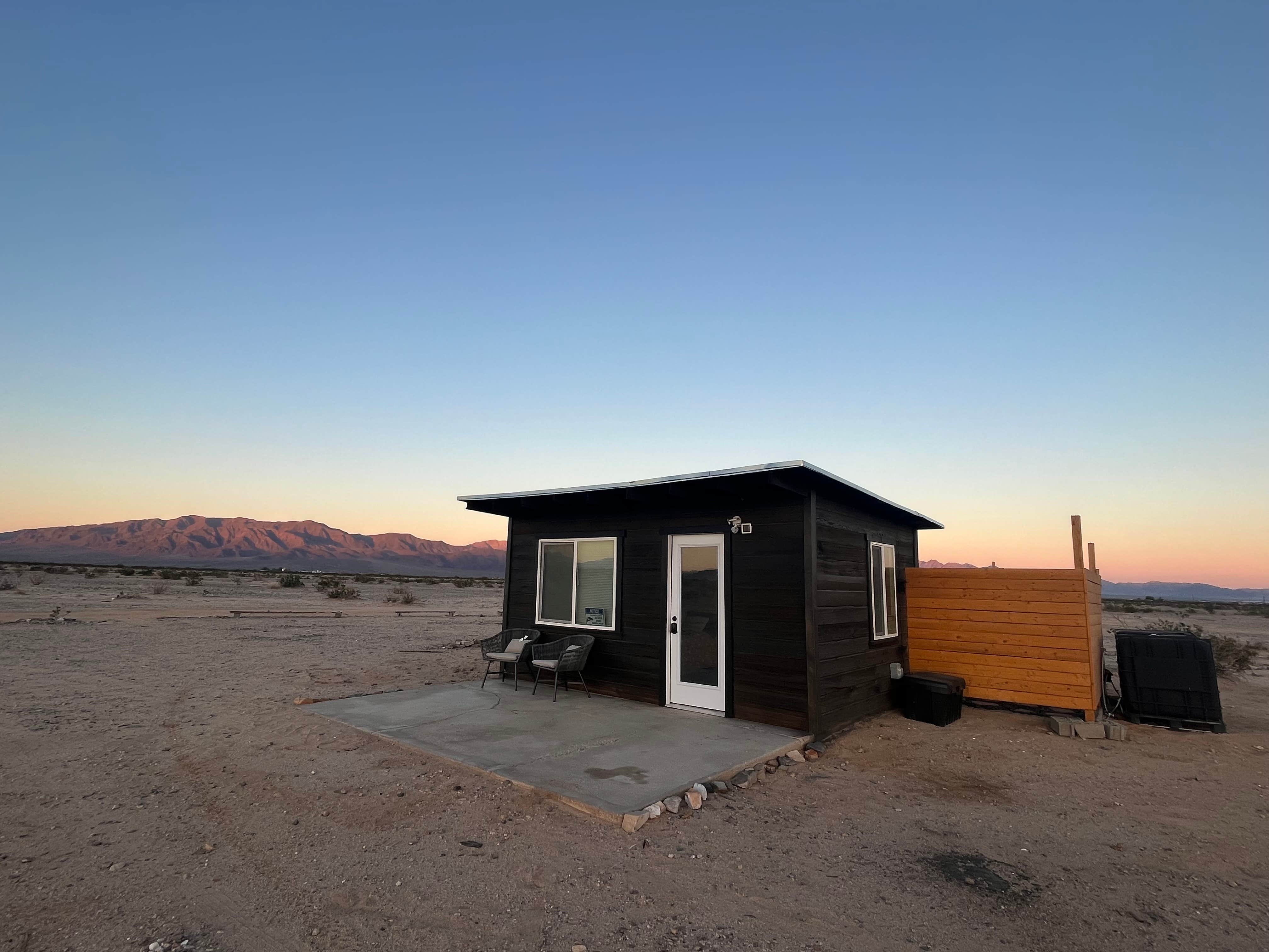 Joe  L.'s photo of a cabin at Desert Dreamers Retreat By Fireside near Palm Springs, CA