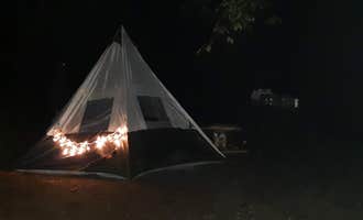 Camping near Pine Point Primitive Campground — Table Rock State Park: Black Forest Family Camping Resort, Cedar Mountain, North Carolina
