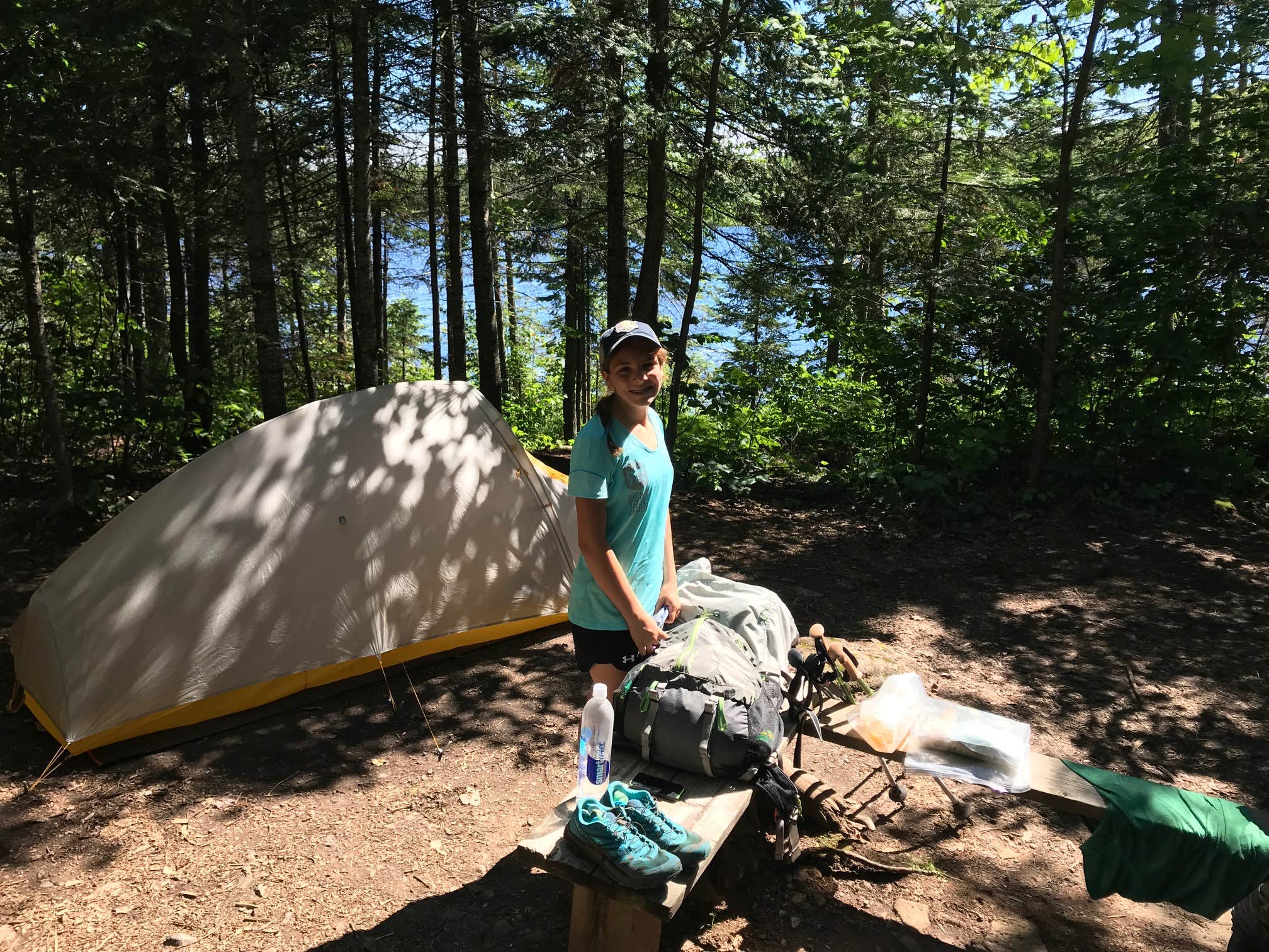 Steph H.'s photo at North Egge Lake Camp near Illgen City, MN