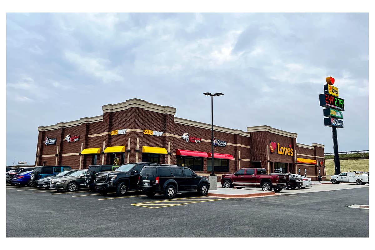 Camper-submitted photo at Love's RV Hookup - Bates City MO 809 near Oak Grove, MO