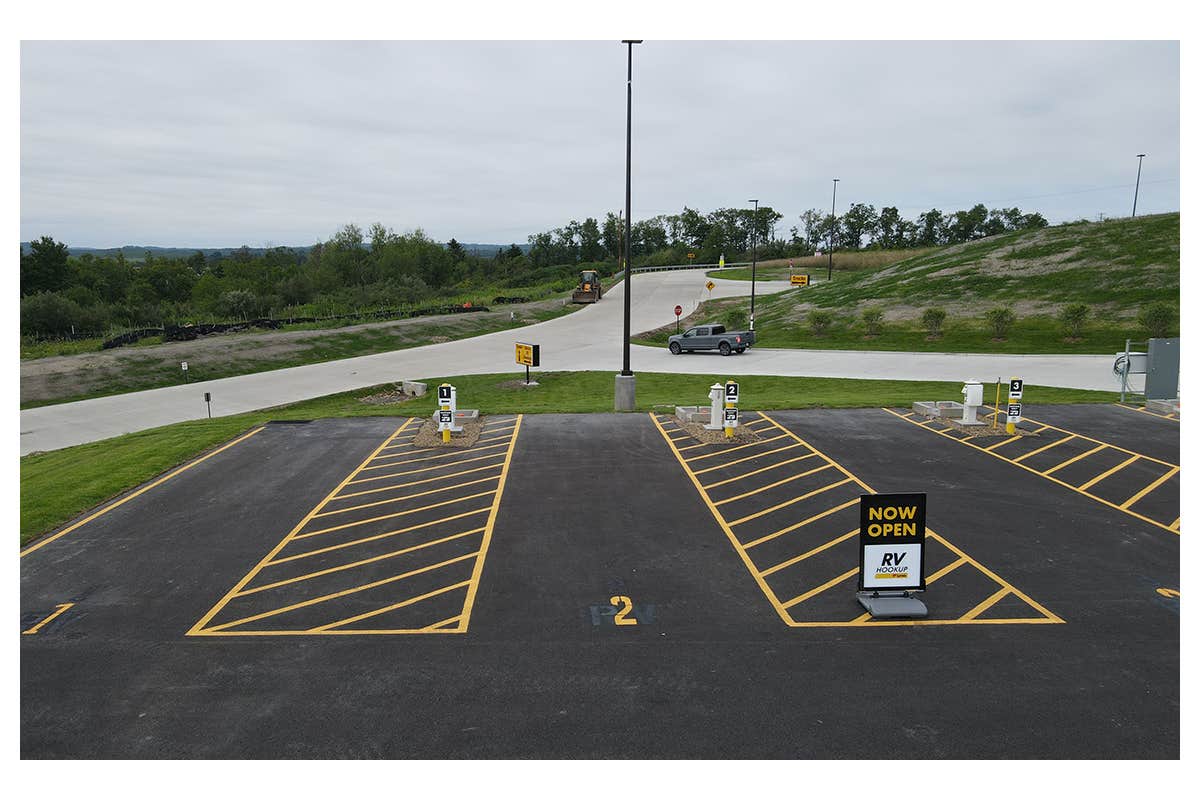 Camper-submitted photo at Love's RV Hookup-Brookville PA 829 near Marienville, PA