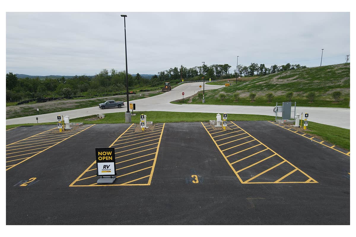 Camper-submitted photo at Love's RV Hookup-Brookville PA 829 near Marienville, PA