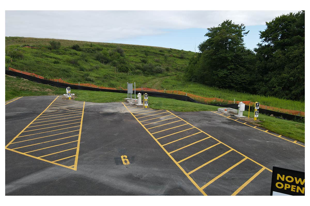 Camper-submitted photo at Love's RV Hookup-Brookville PA 829 near Marienville, PA