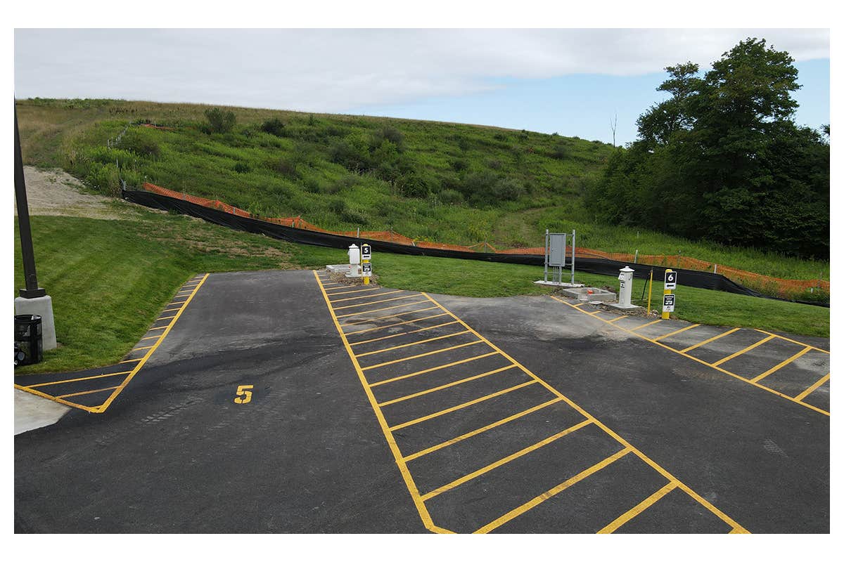 Camper-submitted photo at Love's RV Hookup-Brookville PA 829 near Marienville, PA