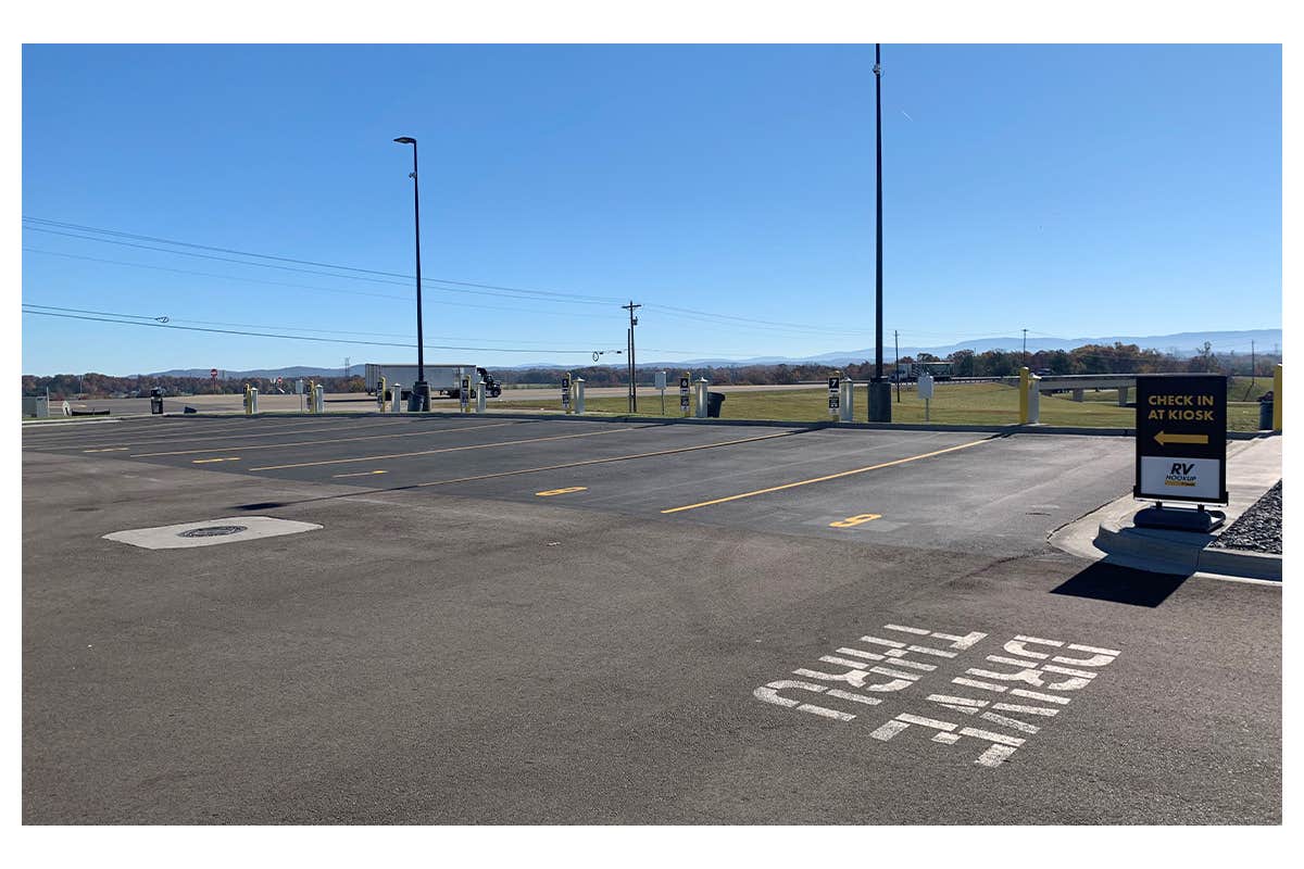 Camping near Cozy Coop: Love's RV Hookup-Bulls Gap TN 787, Bulls Gap, Tennessee