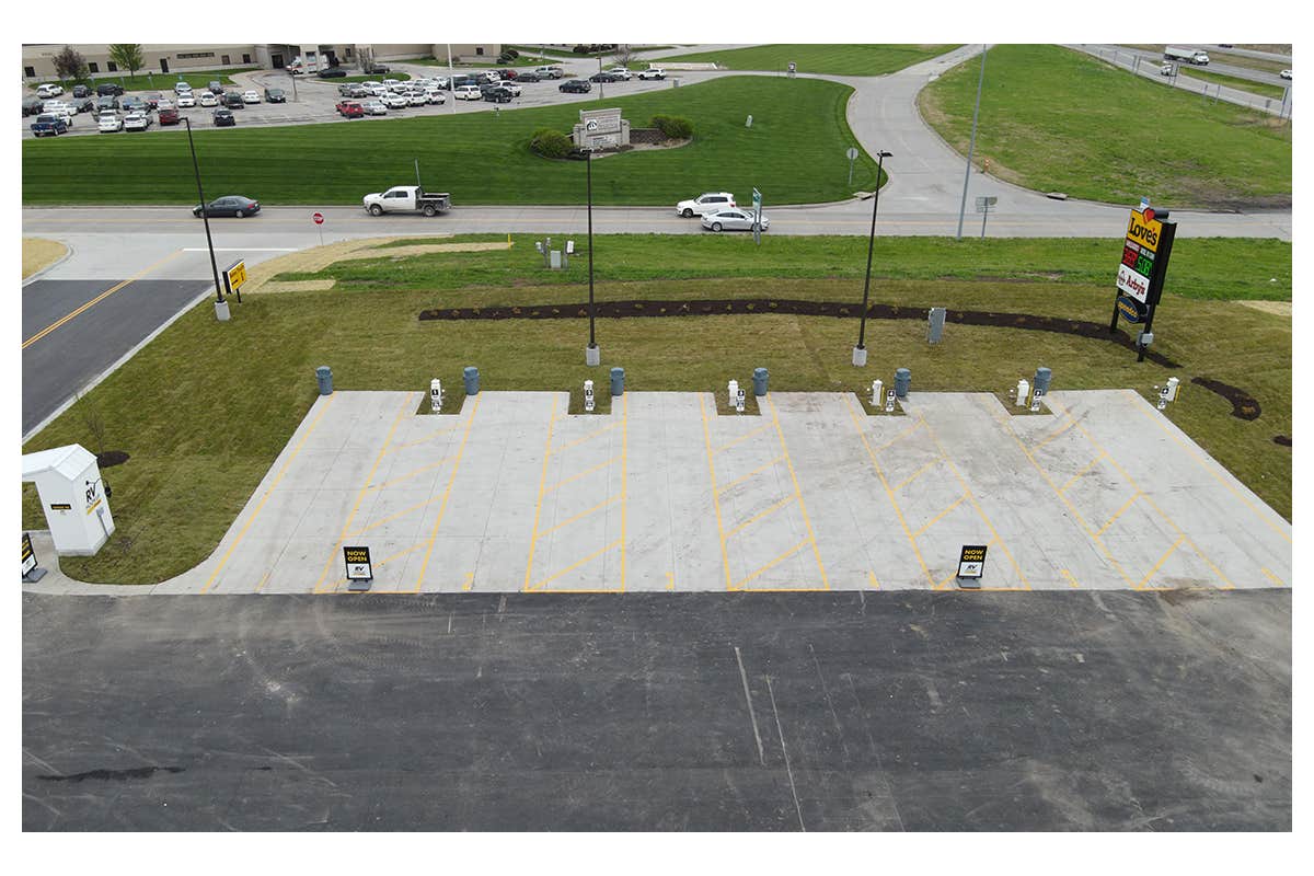 Camper-submitted photo at Love's RV Hookup-Cameron MO 837 near Amazonia, MO