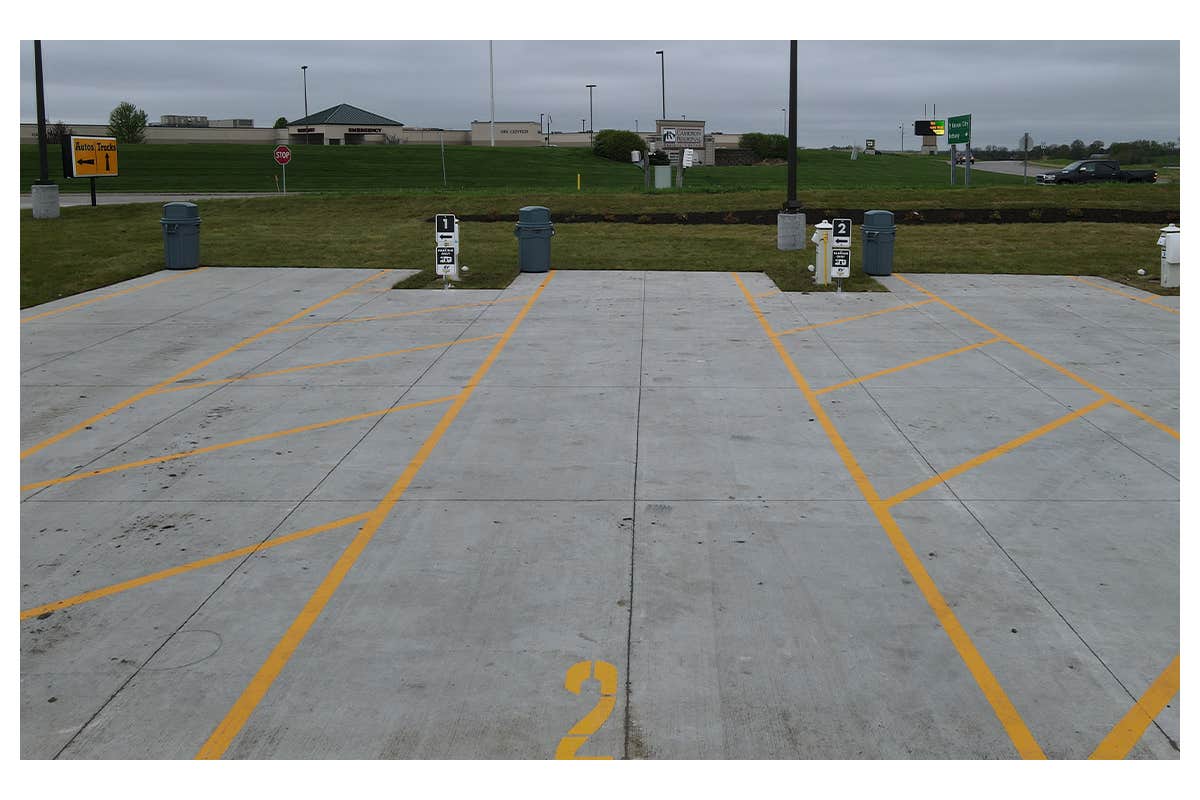 Camper-submitted photo at Love's RV Hookup-Cameron MO 837 near Amazonia, MO