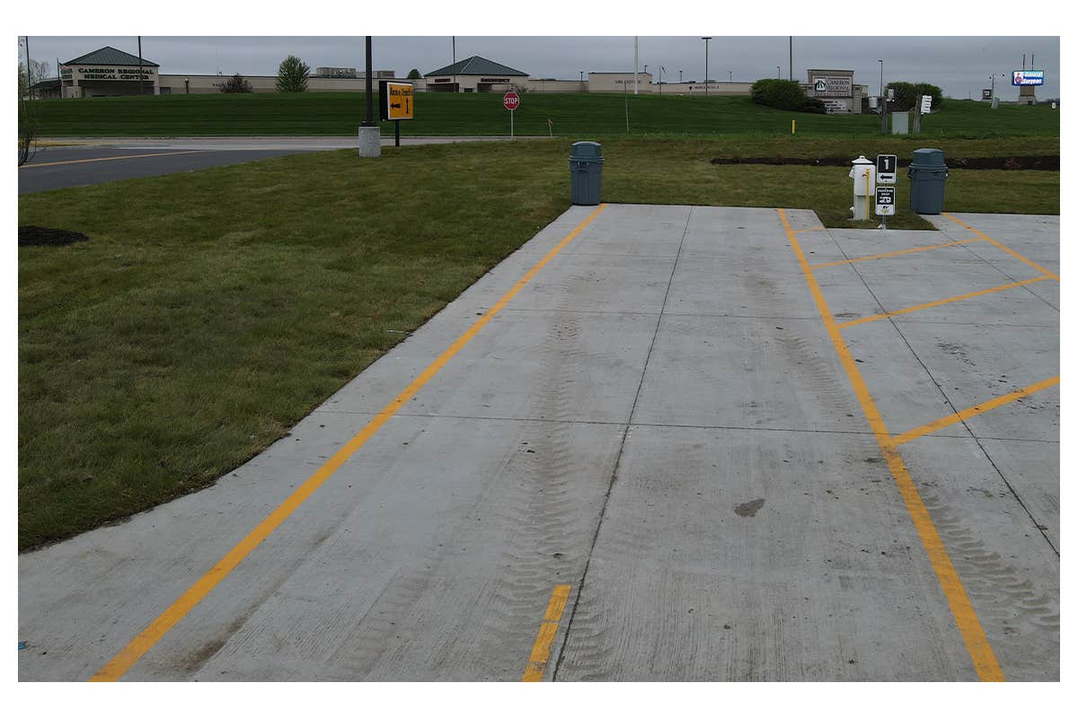 Camper-submitted photo at Love's RV Hookup-Cameron MO 837 near Amazonia, MO