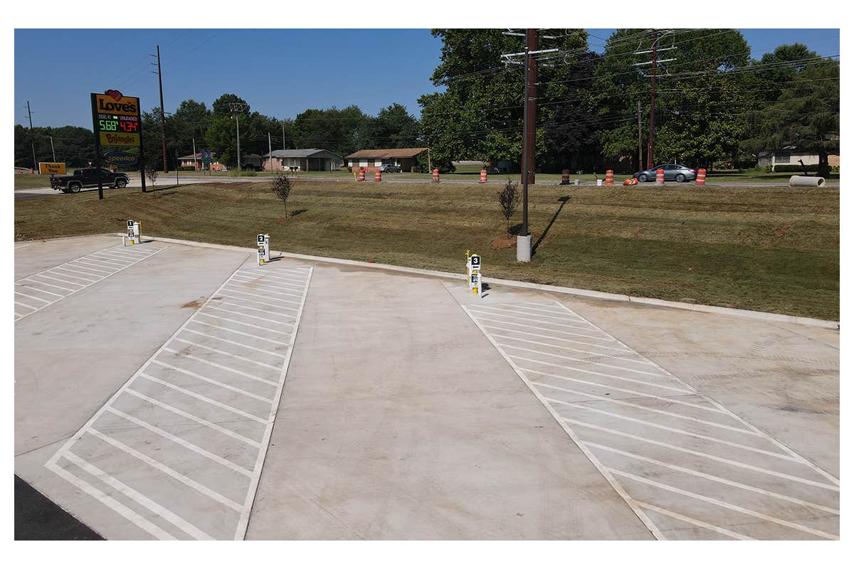 Camper-submitted photo at Love's RV Hookup-Clarksville AR 822 near Russellville, AR